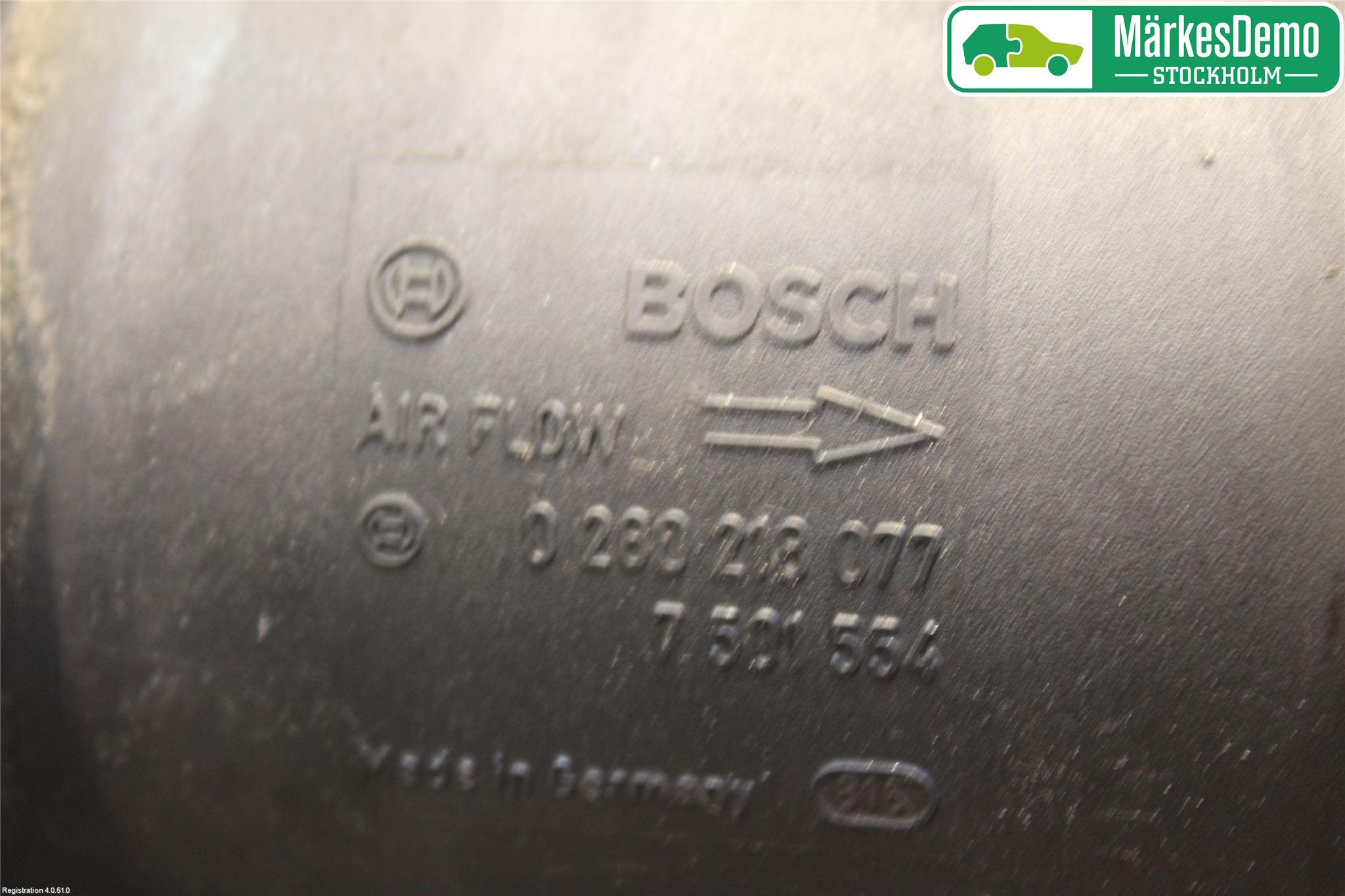 BMW 7 E65/66    00-08 Injluftmassamätare