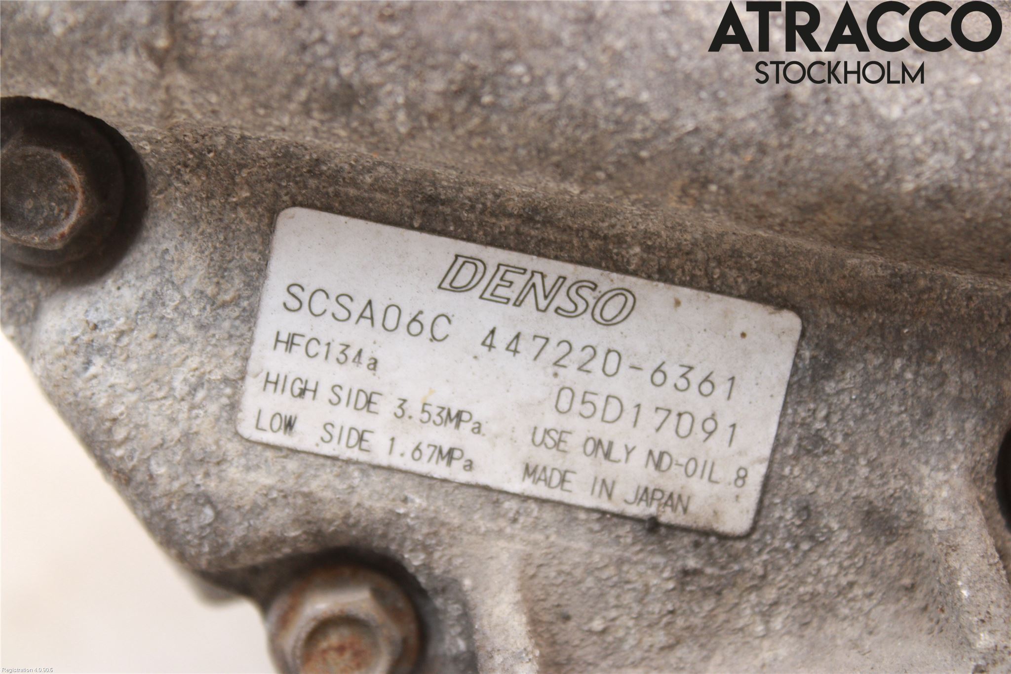 Toyota COROLLA 02-07 Ac Kompressor