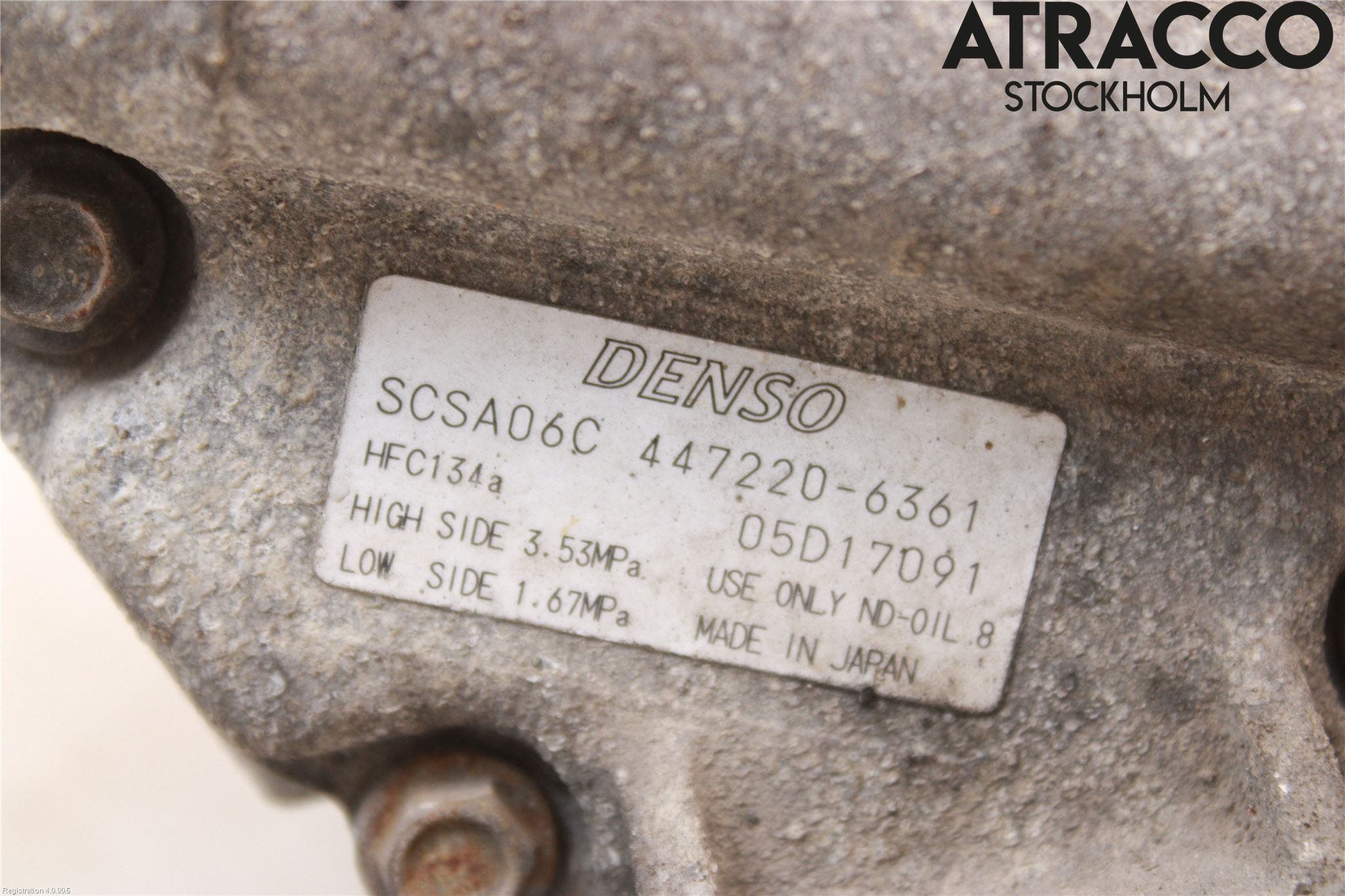 Toyota COROLLA 02-07 Ac Kompressor