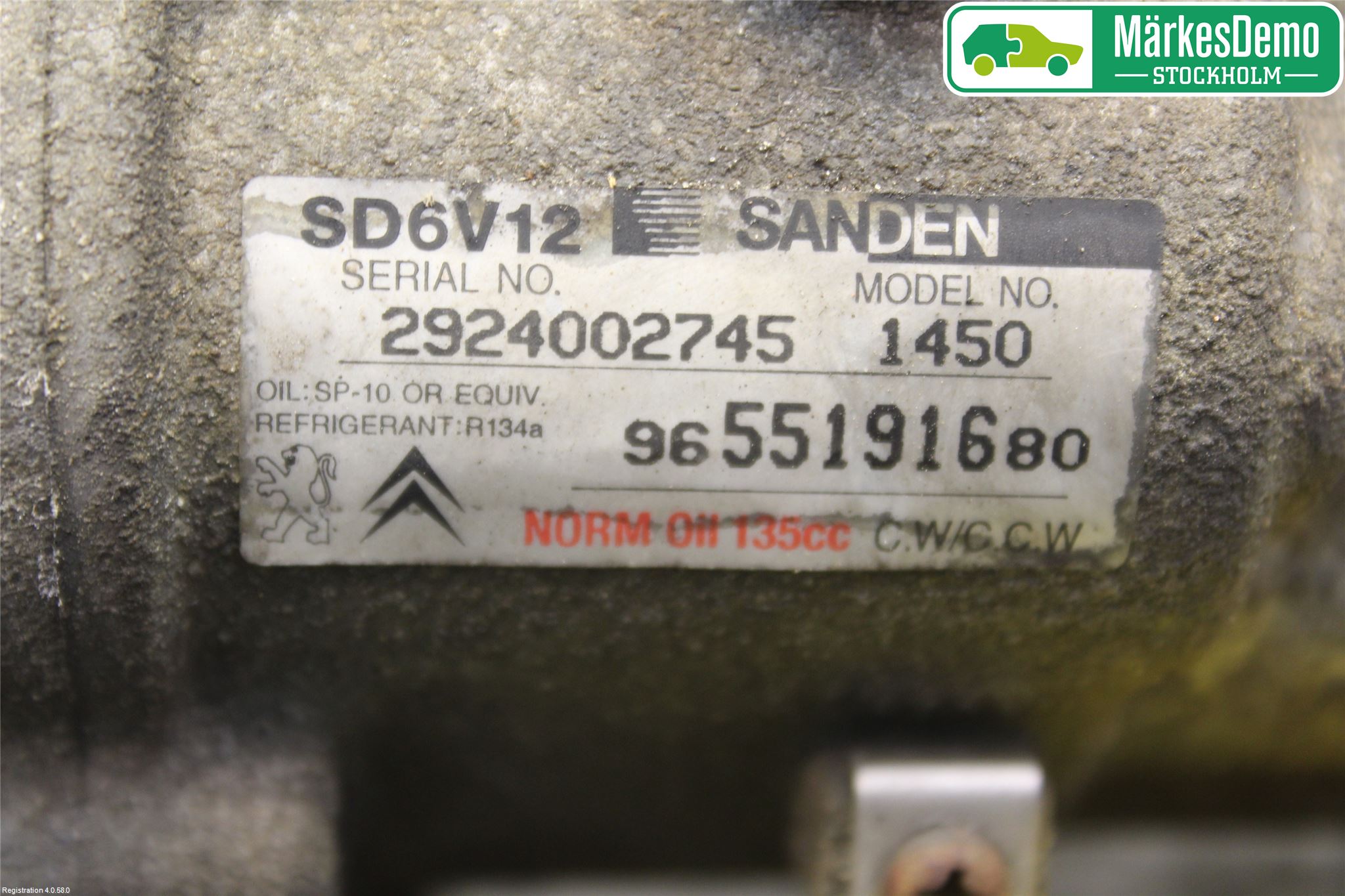 Citroen C3 05-10 Ac Kompressor