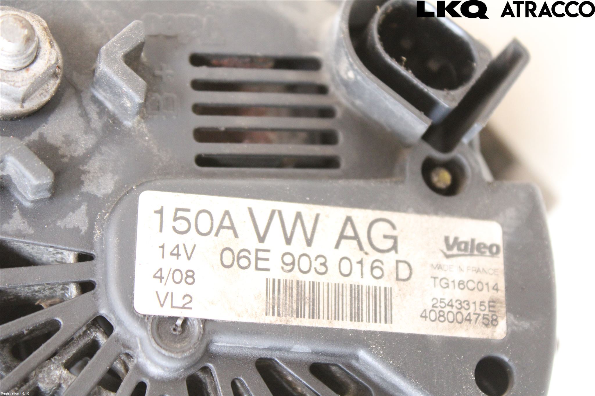 Audi A6/S6     05-11 Generator