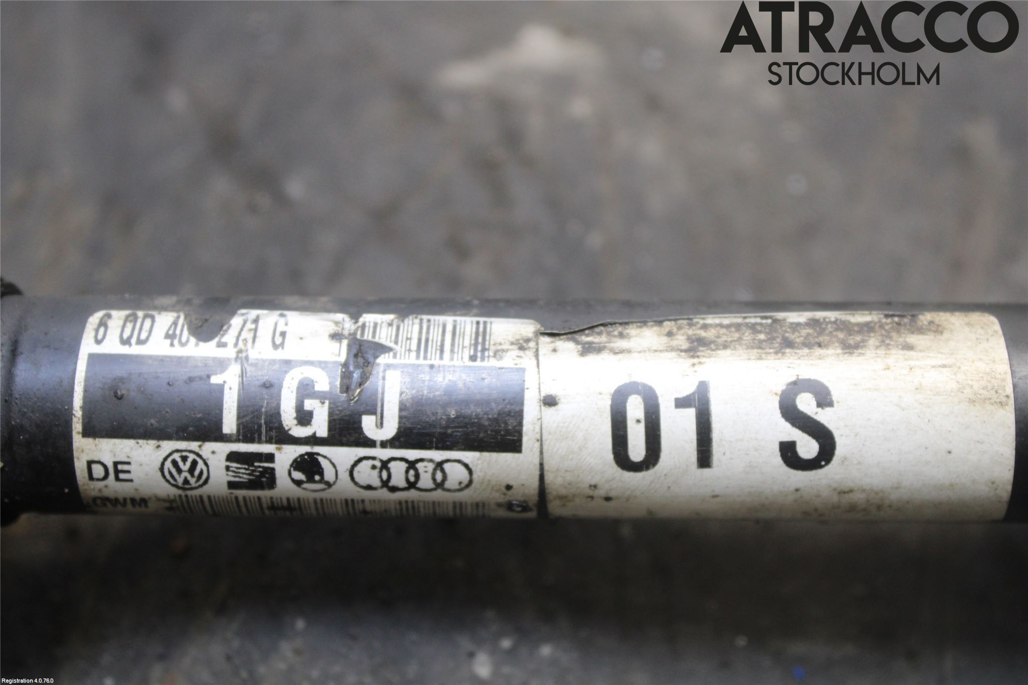 Skoda ROOMSTER Drivaxel Fram Vänster