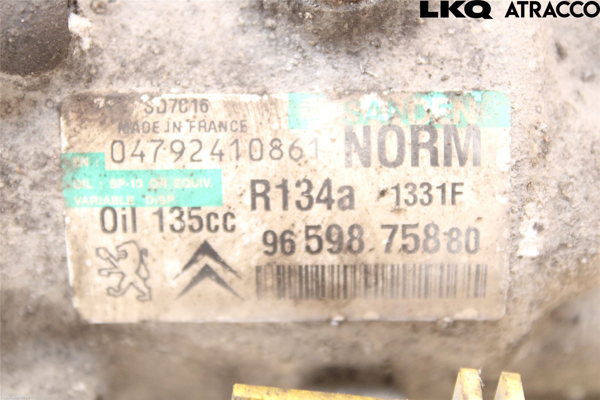 Peugeot 308 08-13 Ac Kompressor