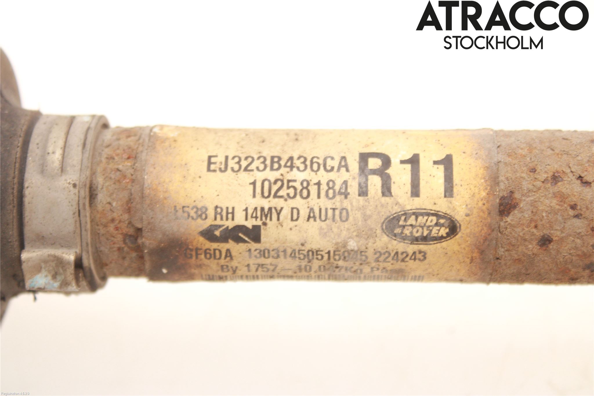 Landrover LAND ROVER RANGE ROVER EVOQUE (L538) 11-18 Drivaxel Fram Höger