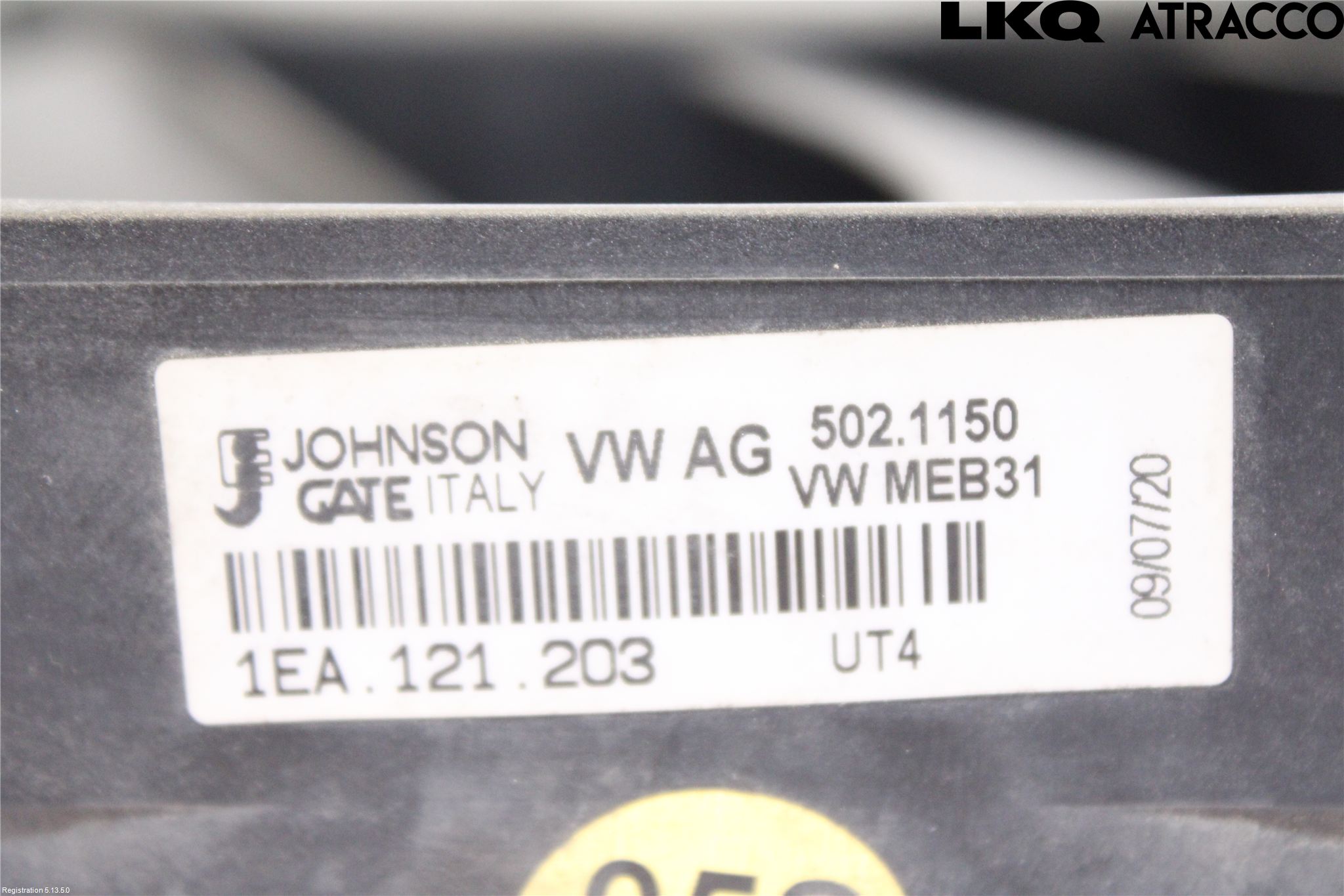 Volkswagen VW ID.3 21- Kylfläkt El