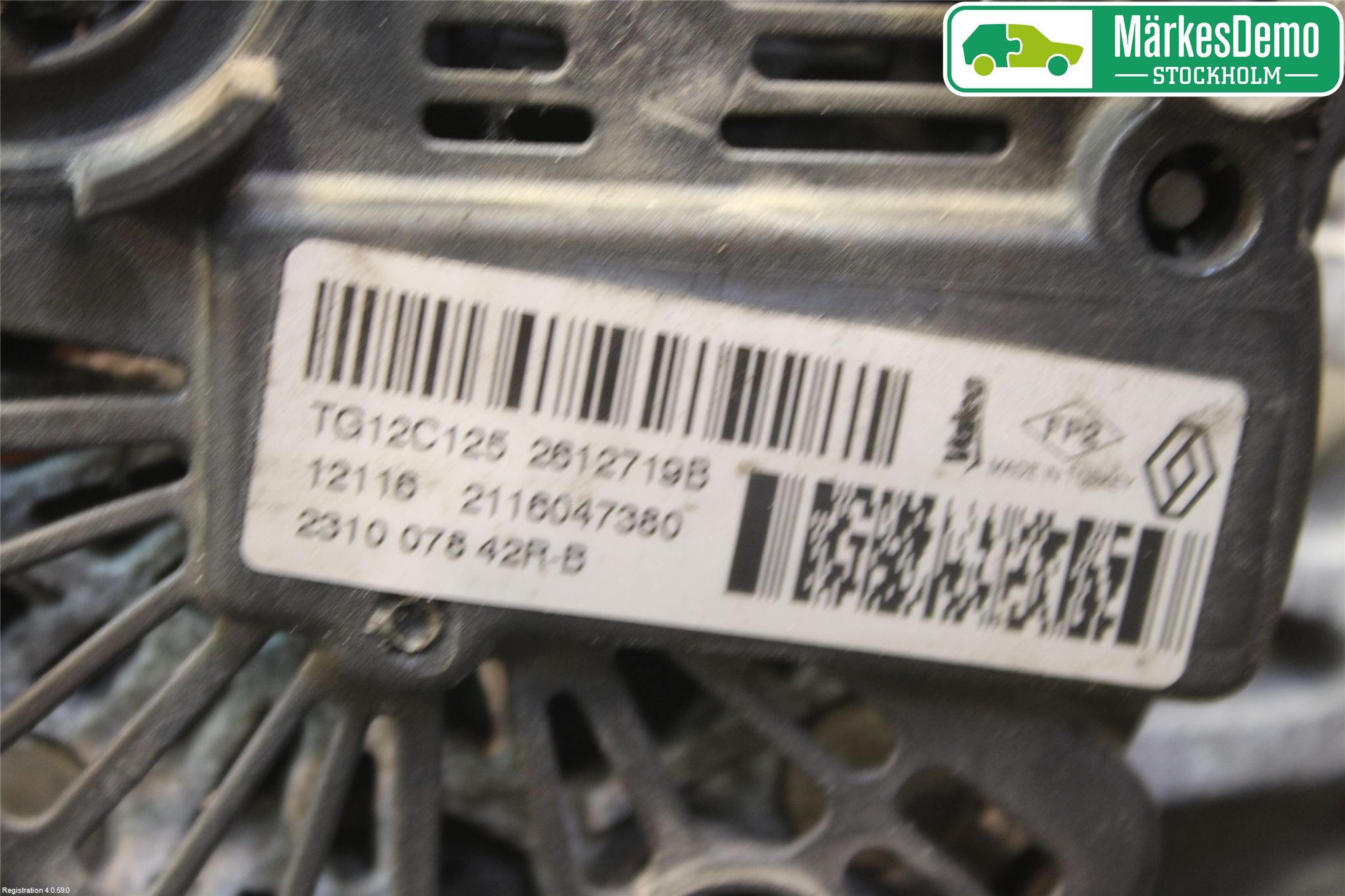 Renault CAPTUR 13-19 Generator
