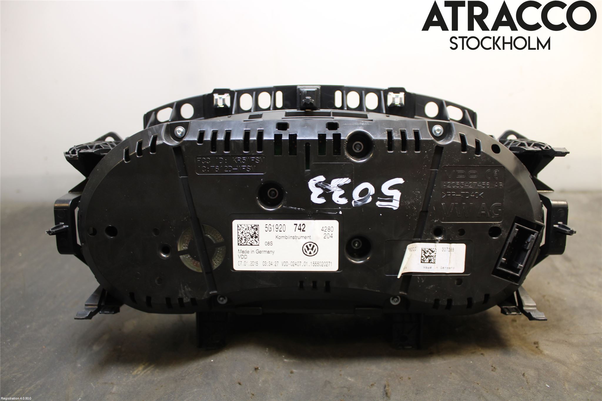 Volkswagen VW GOLF / E-GOLF VII 13-20 Instrument Komb