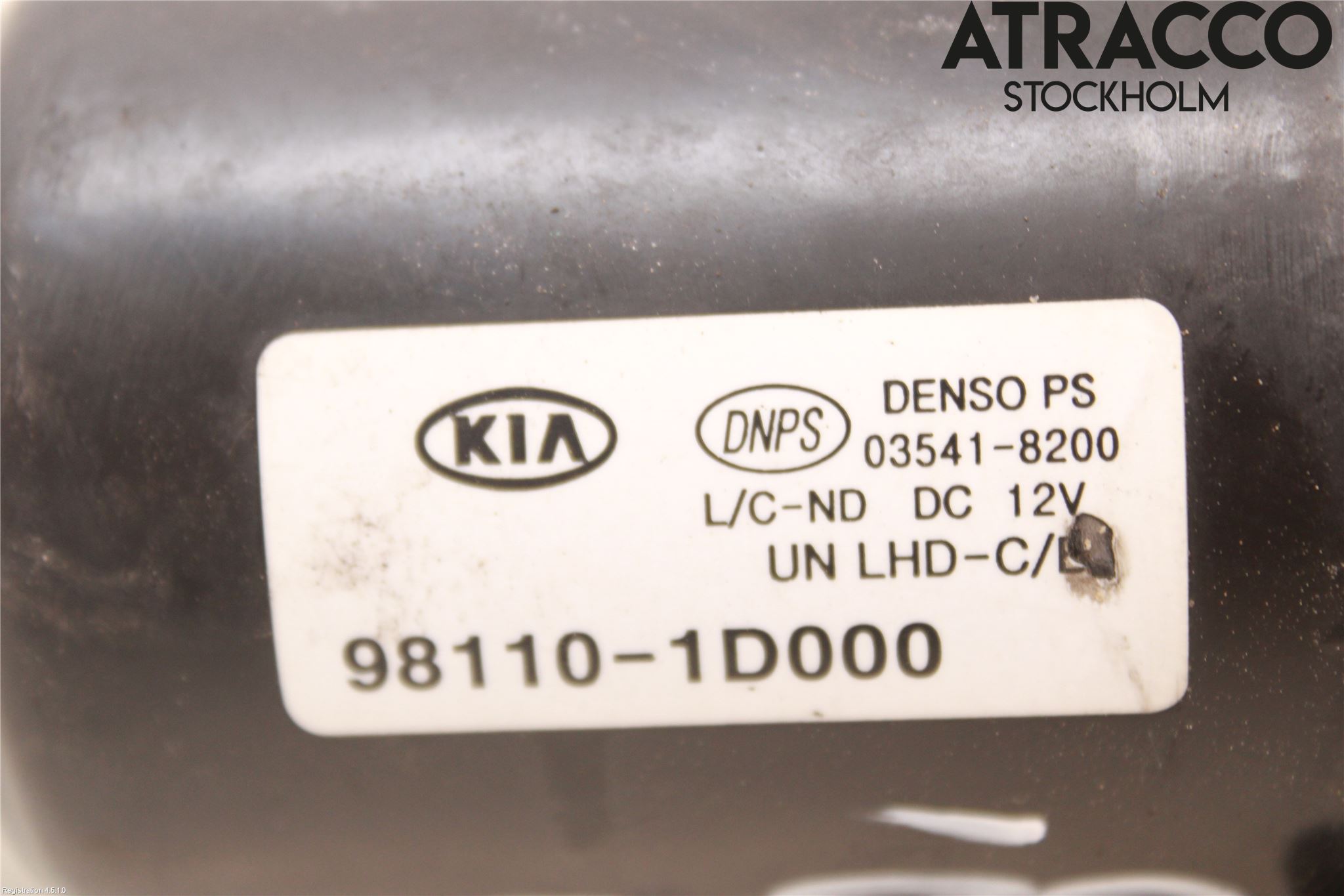 Kia CARENS II 07-12 Torkarmotor Vindruta