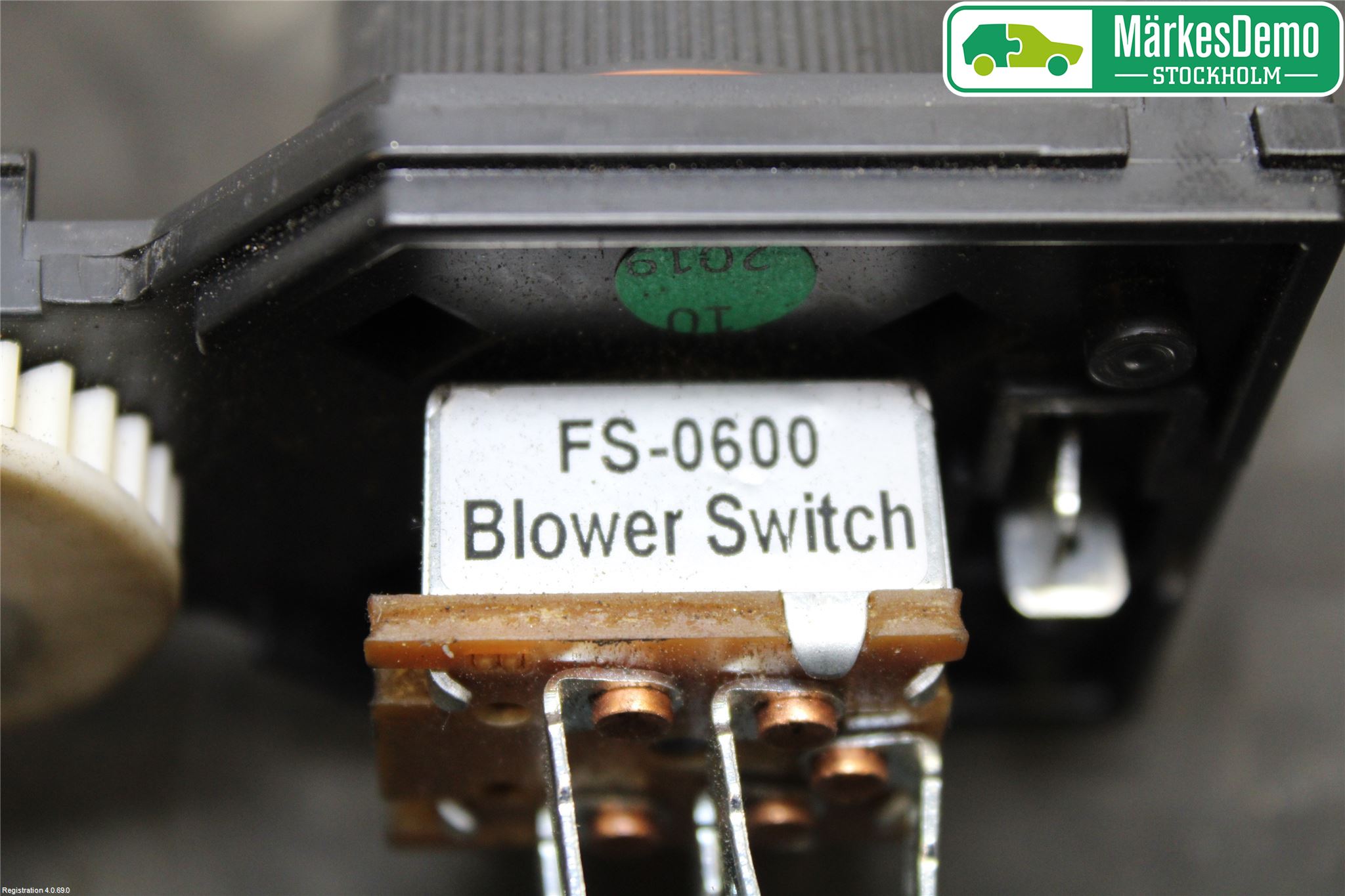 Mopedbil Ligier LIGIER JS 50 Värmereglage