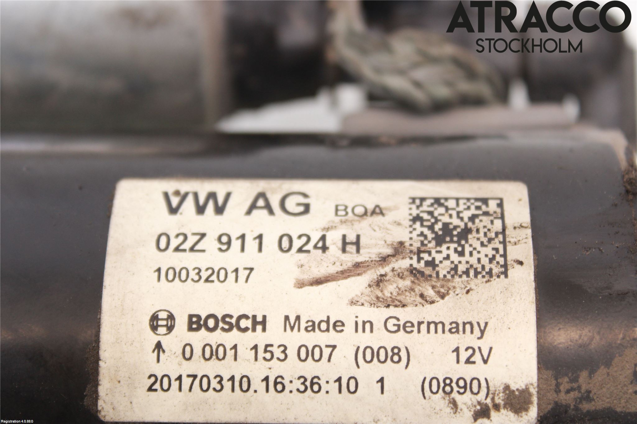 Volkswagen VW CADDY 16-20 Startmotor Diesel