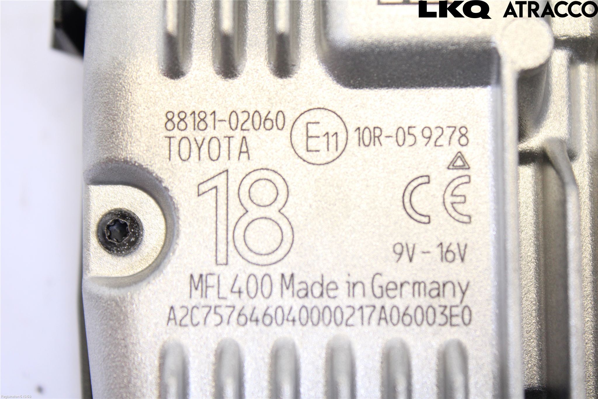 Toyota AURIS 13-19 Parkeringshjälp Kamera