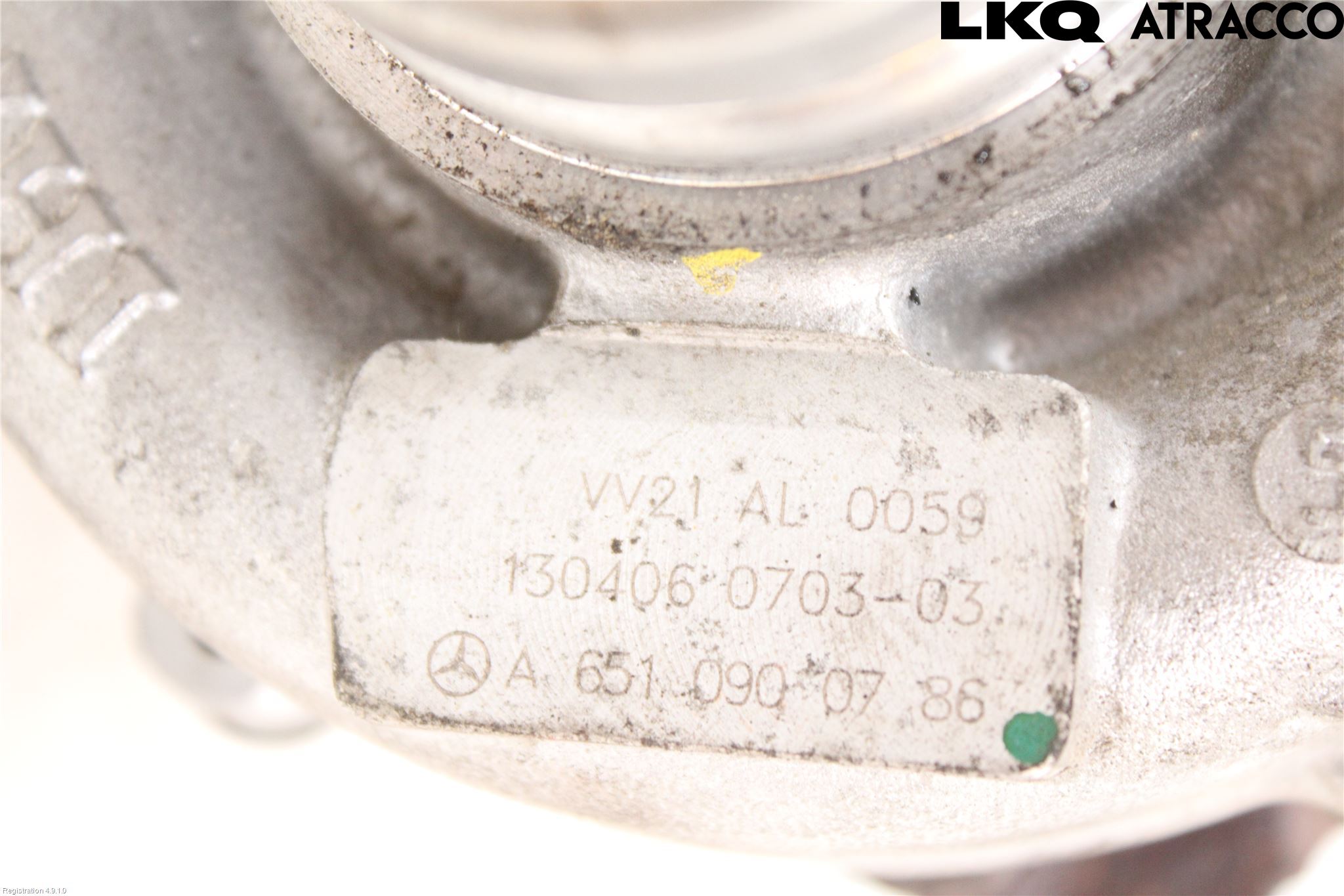 Mercedes-Benz MB A-KLASS (W176) 13-18 Turboaggregat
