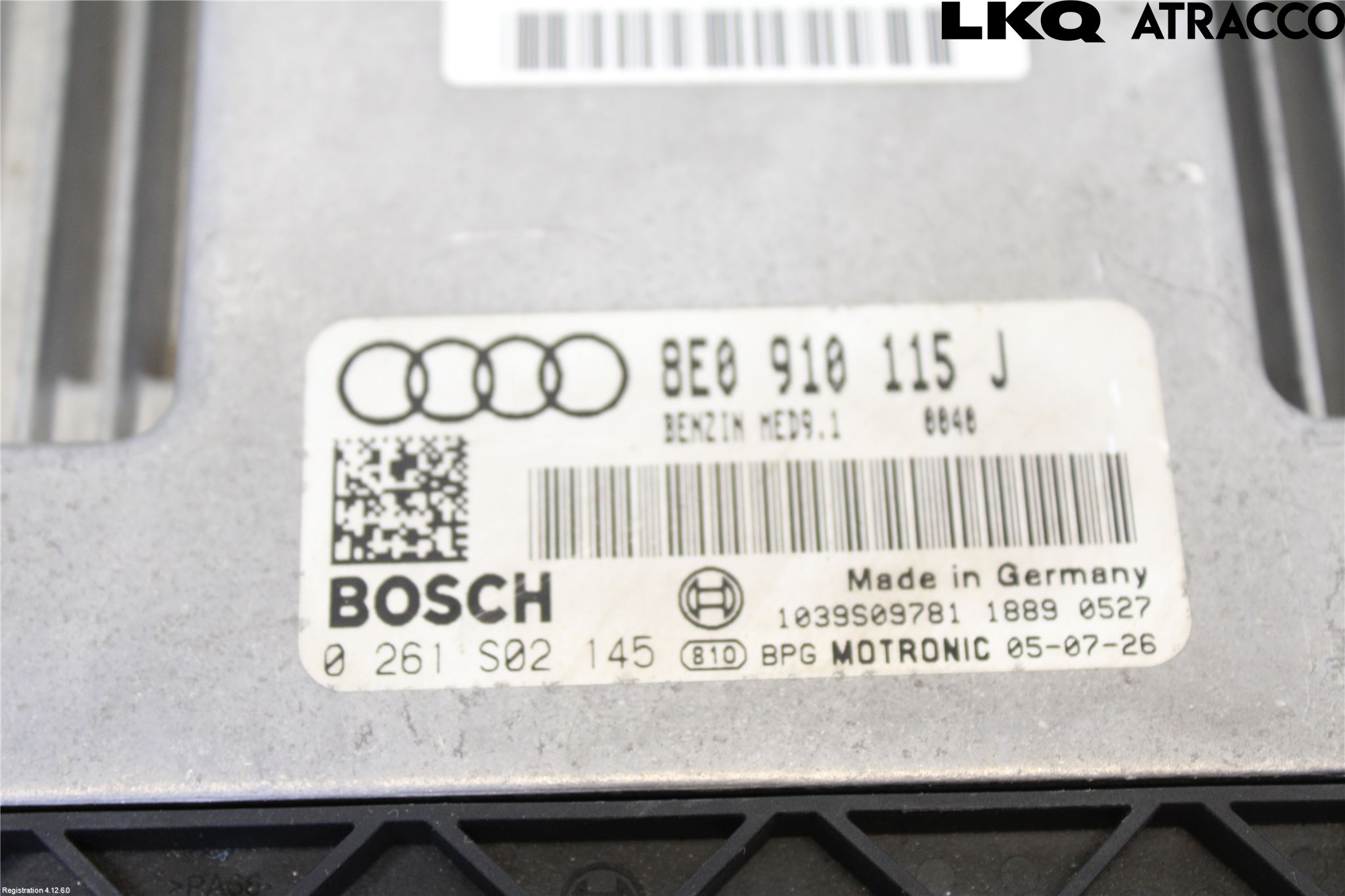 Audi A4/S4 05-07 Styrenhet Insprut Bensin