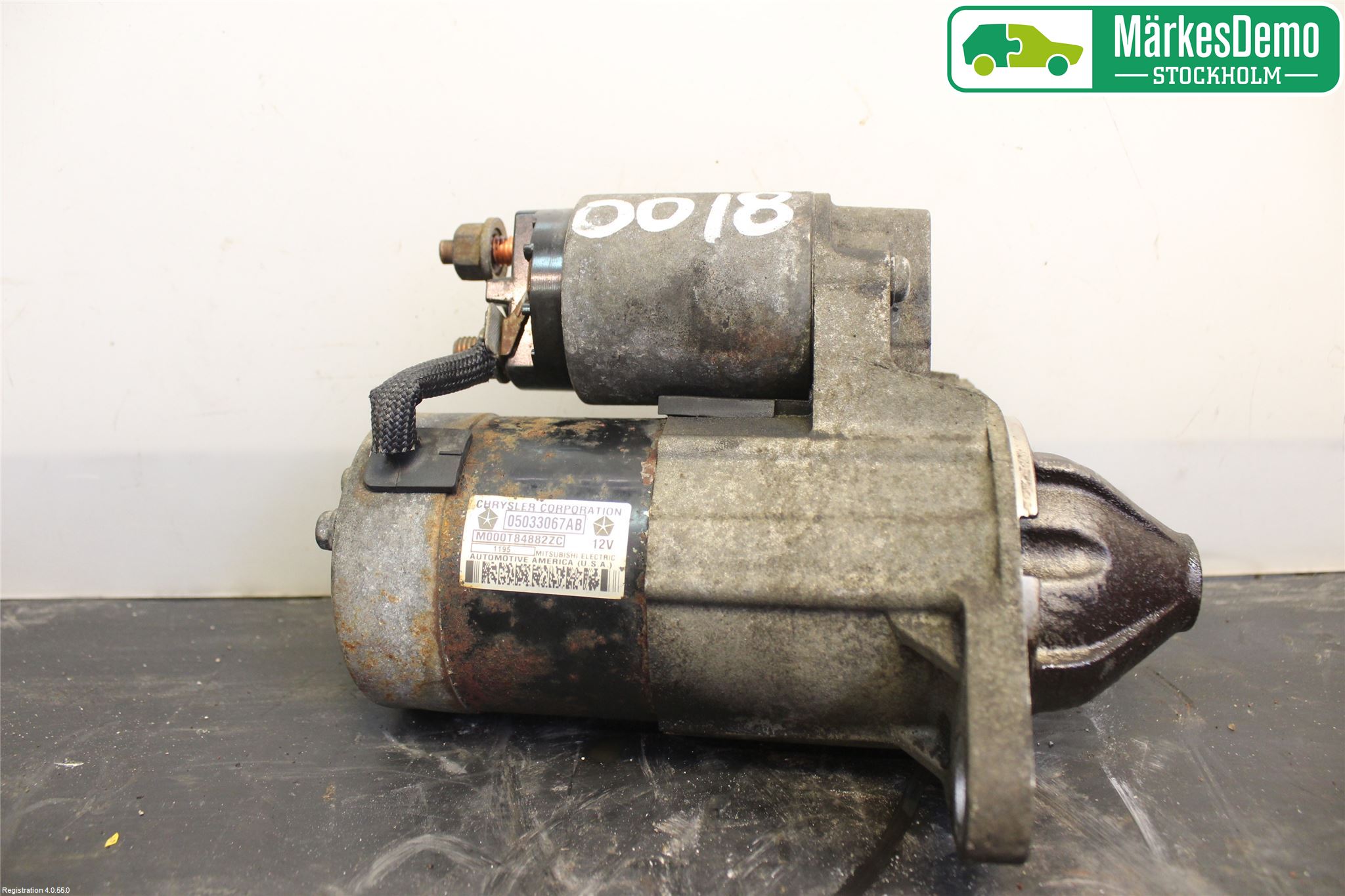 Chrysler CHR PT CRUISER Startmotor