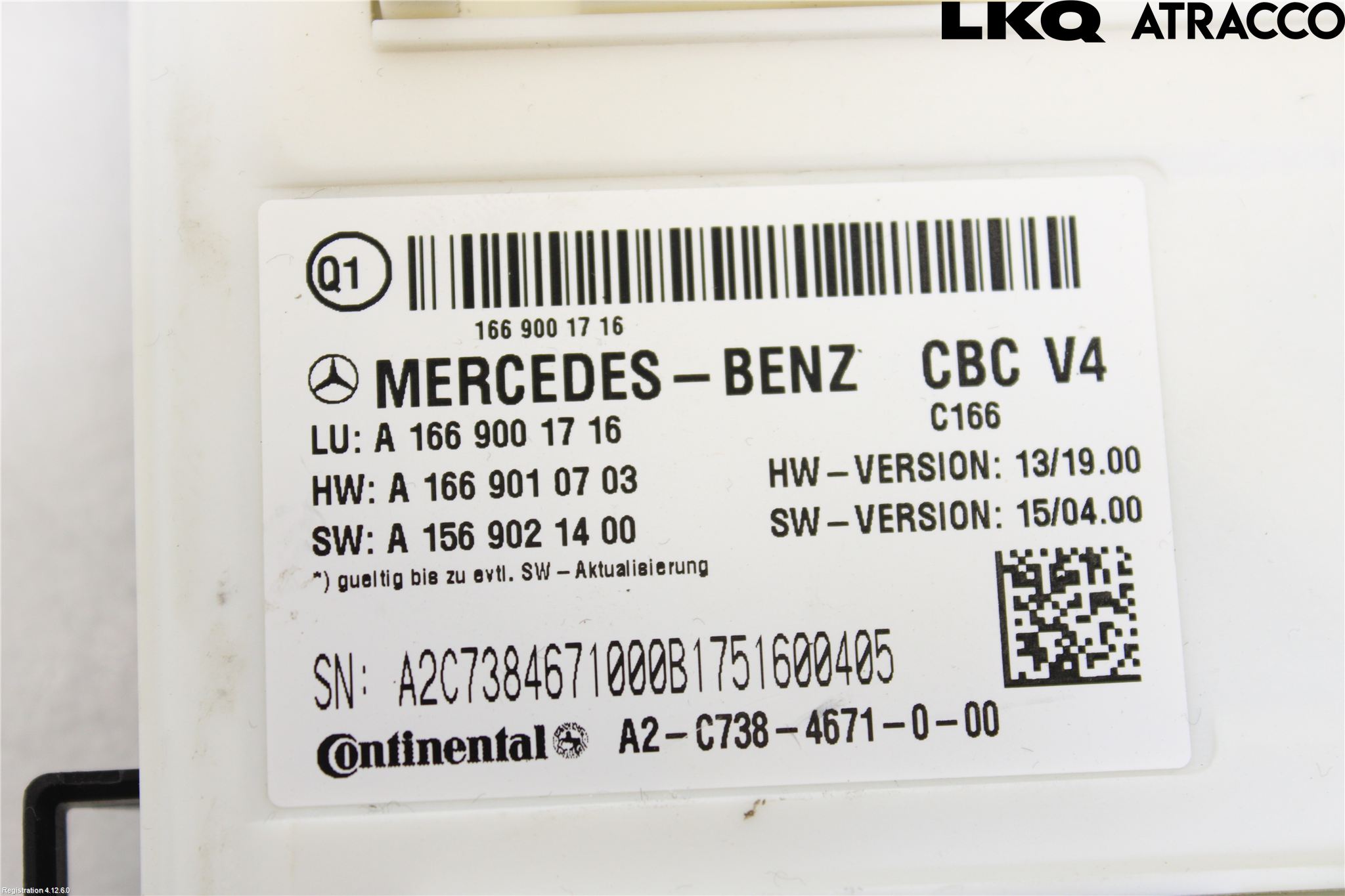Mercedes-Benz MB GLE COUPÉ (C292) 15-19 Styrenhet Övrigt
