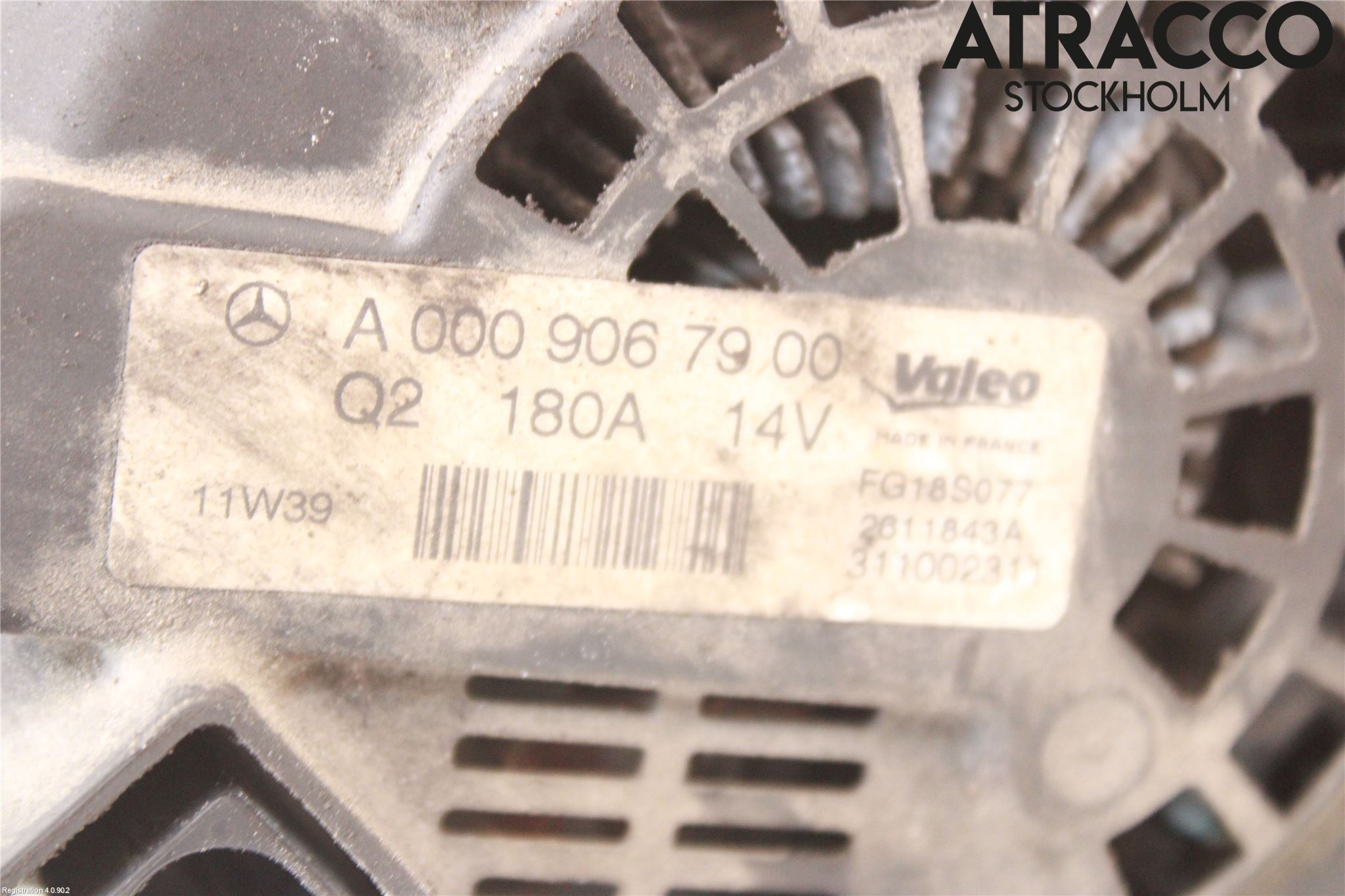 Mercedes-Benz MB C-KLASS (W204) 07-15 Generator