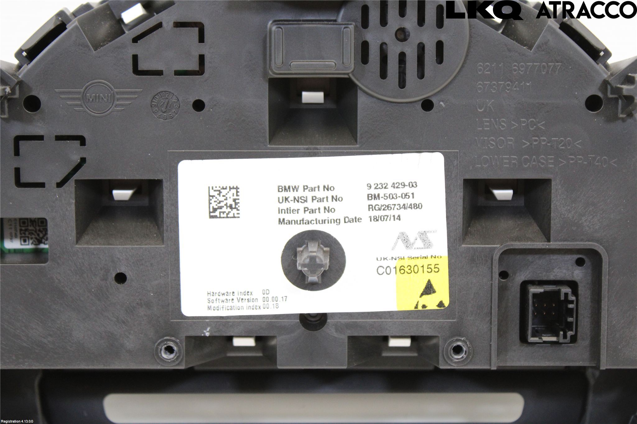Mini COUNTRYMAN R60 11-16 Instrument Komb