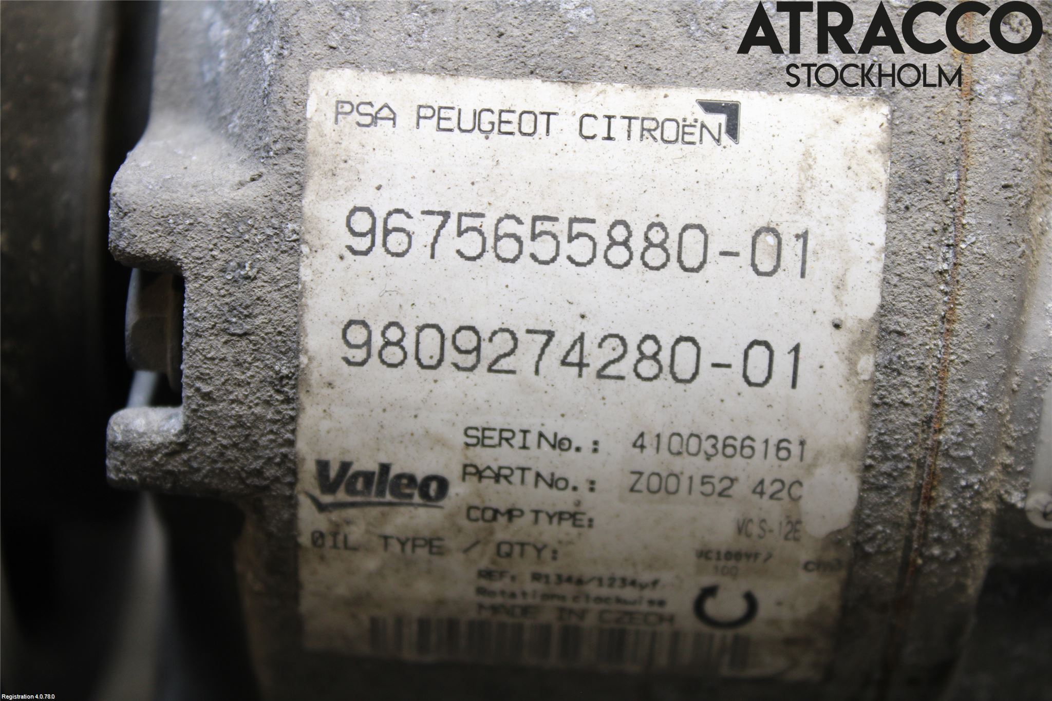 Peugeot 308 14-21 Ac Kompressor