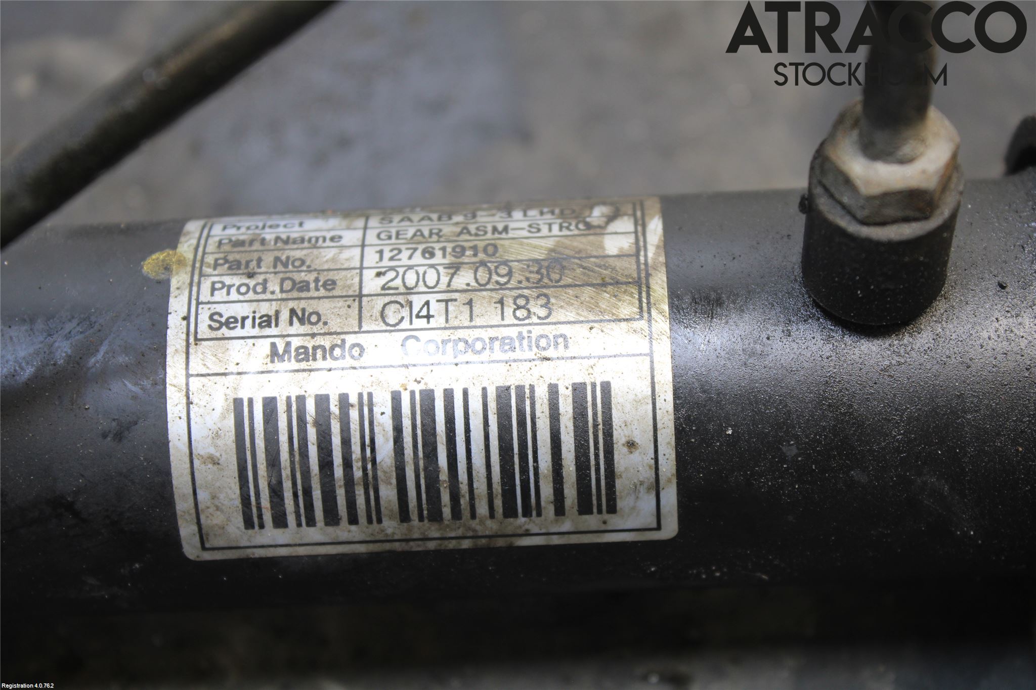 Saab 9-3 VER2/VER3 08-15 Styrväxel Servo -Snäcka