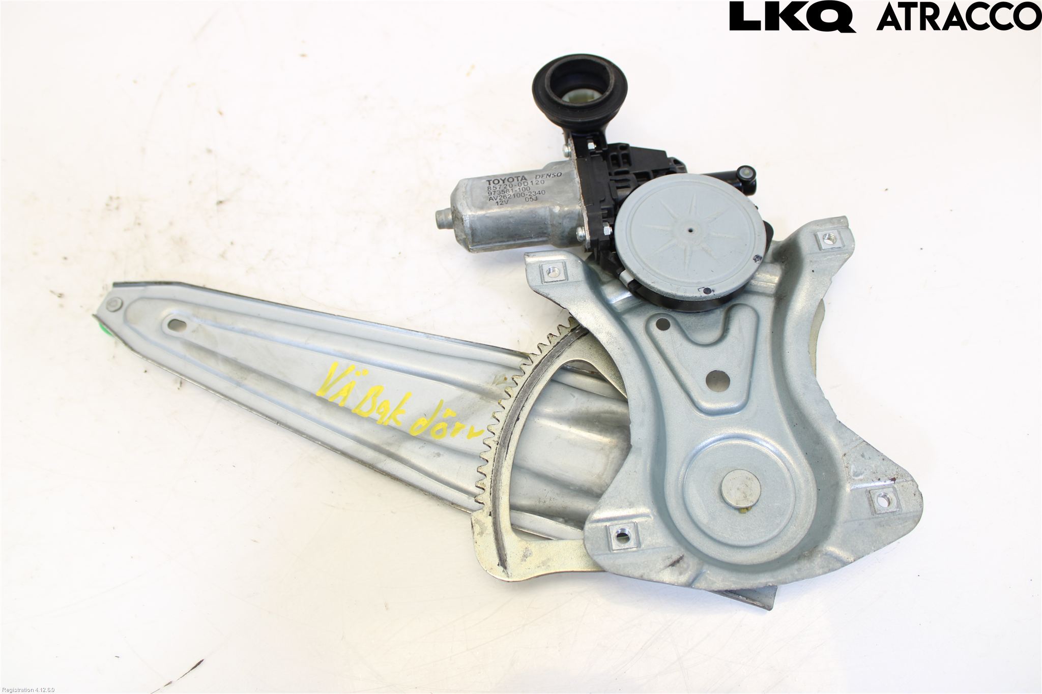 Toyota AURIS 07-09 Fönsterhiss El Kompl