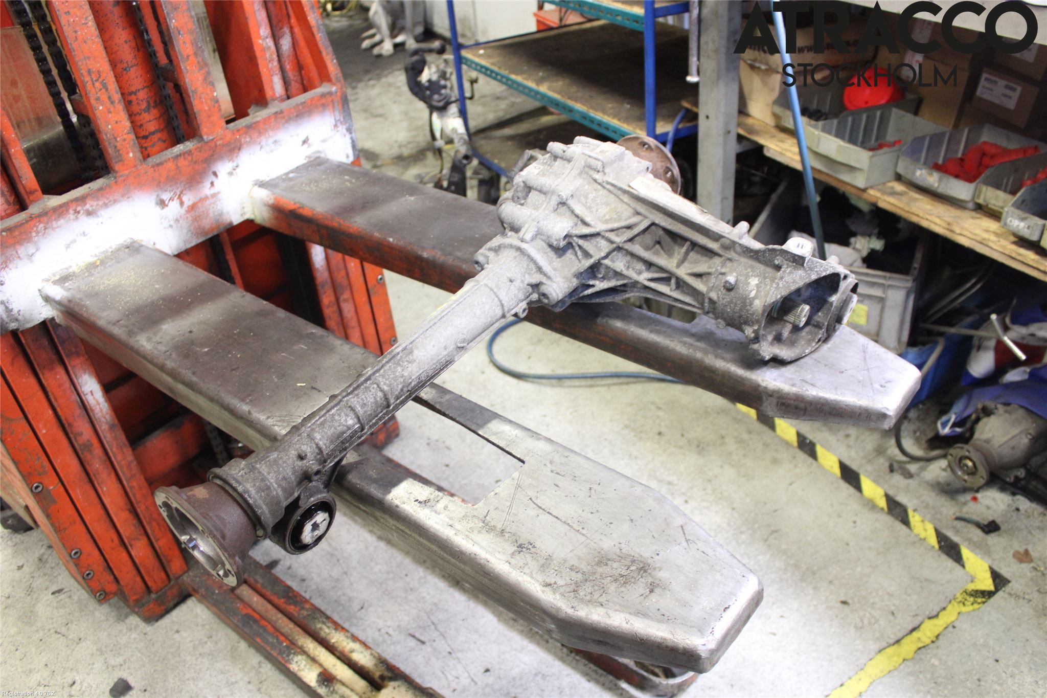 Porsche CAYENNE 03- Framvagn Diffrential