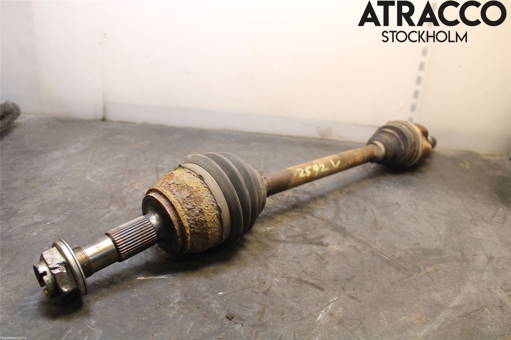 Citroen JUMPER 07-13 Drivaxel Fram Vänster