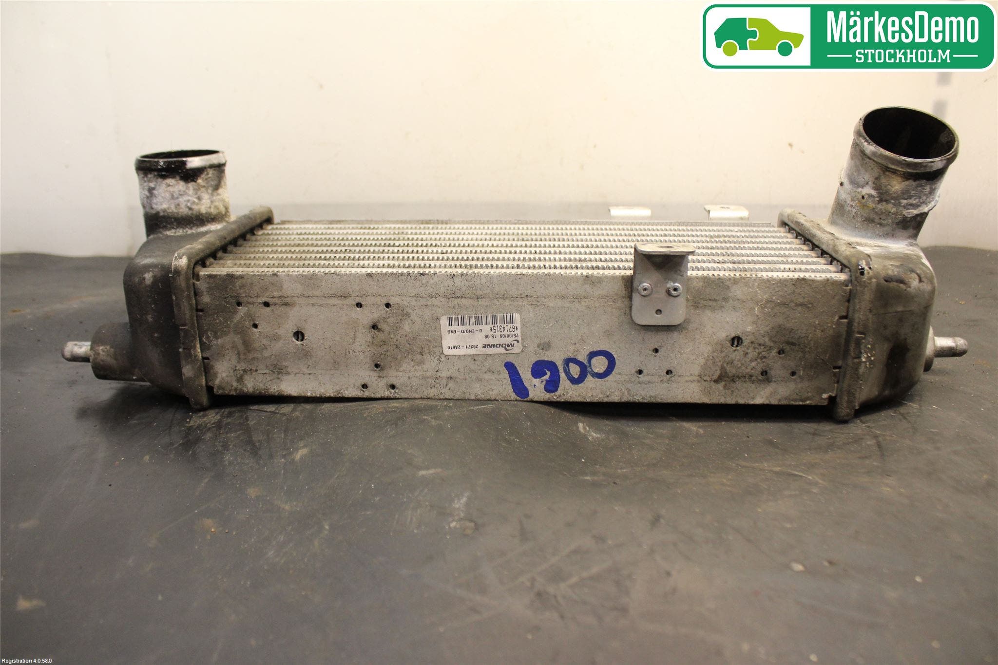 Hyundai i30 FD 07-12 Laddluft-Intercooler Kyl