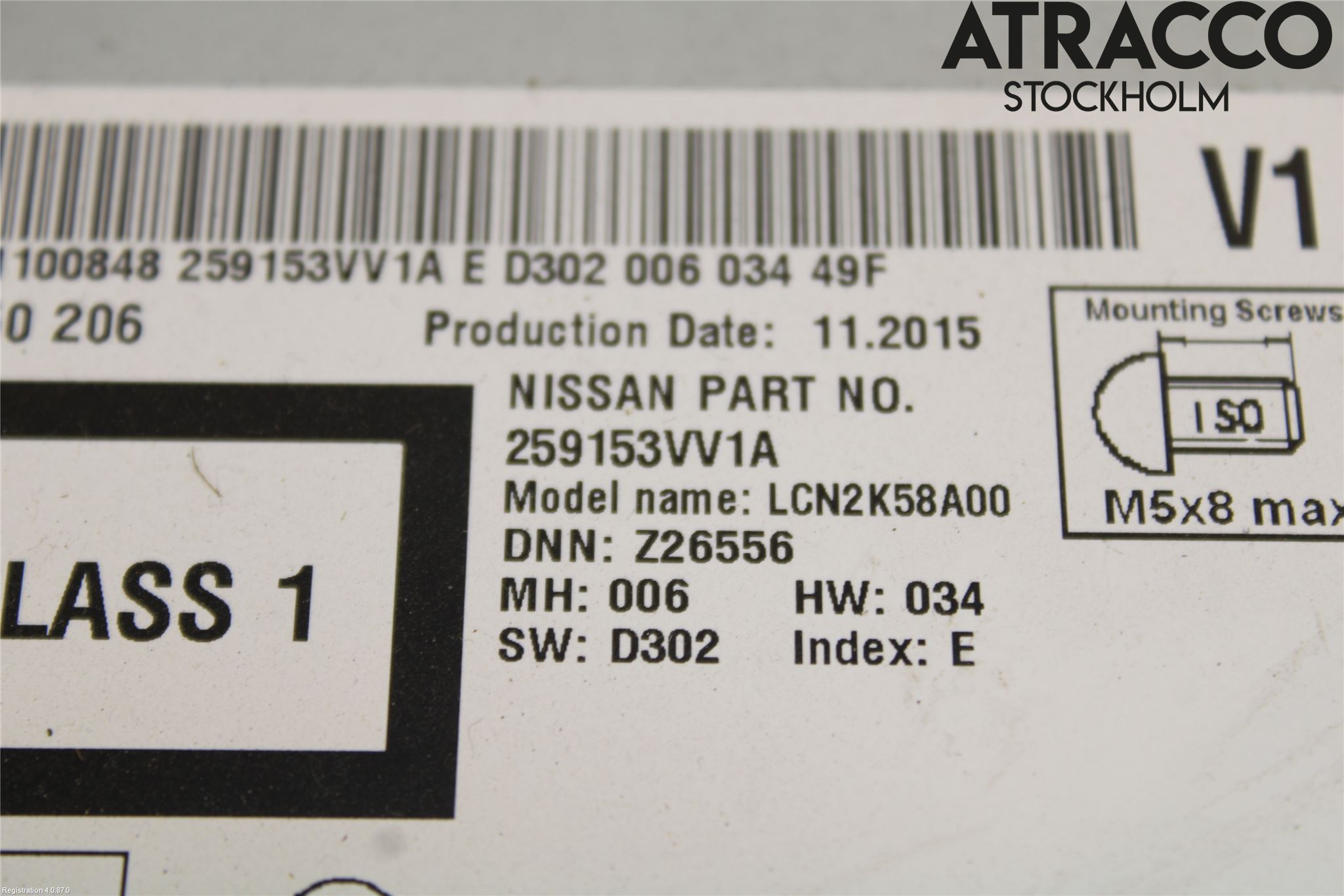 Nissan NOTE E12 14-20 Cd Radio - Multimediapanel