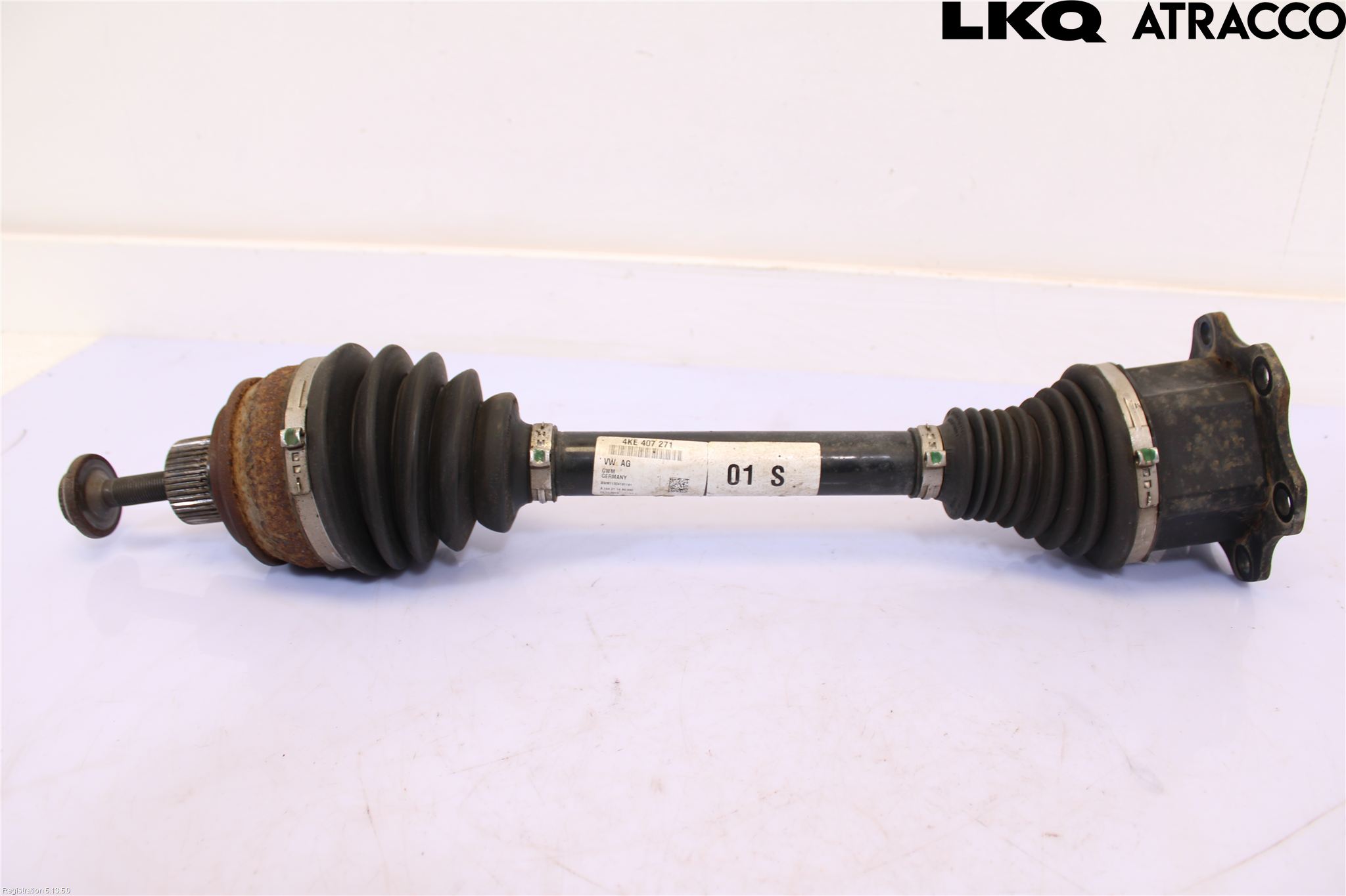 Audi E-TRON, S GE 19- Drivaxel Fram Höger