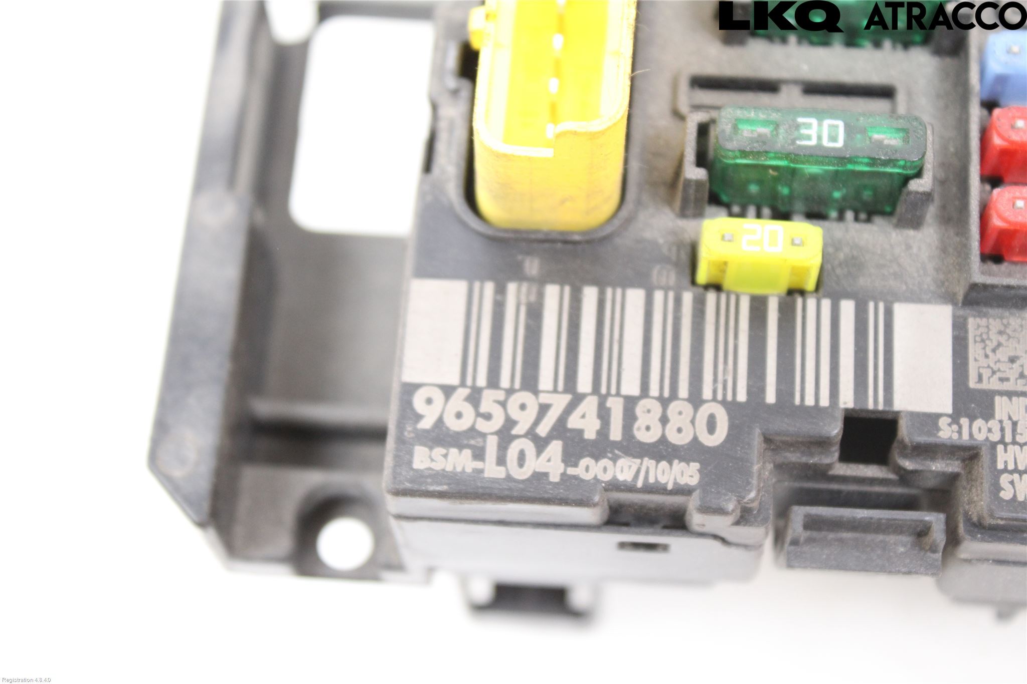 Peugeot 307     05-08 Säkringsdosa-Elcentral