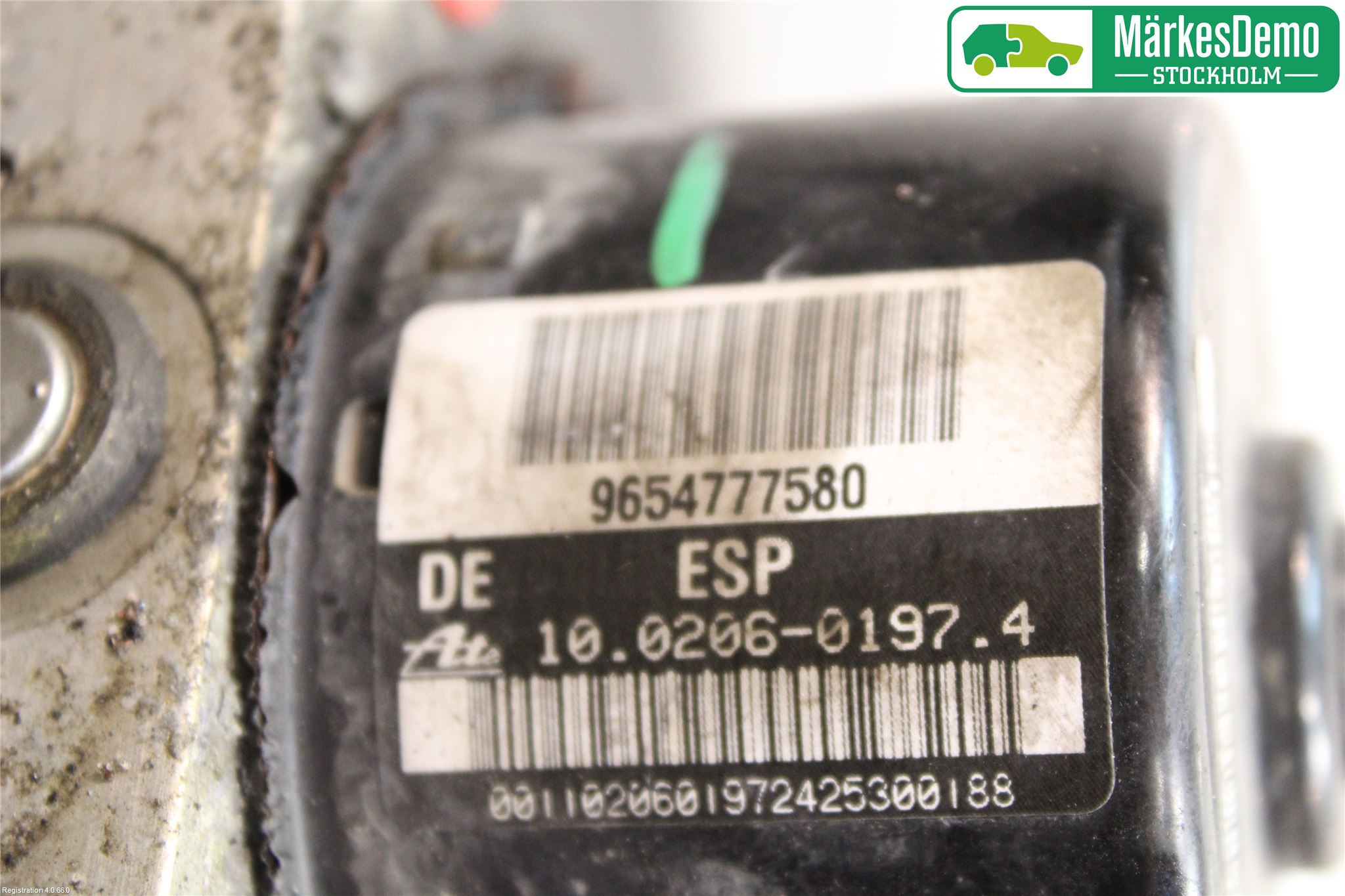 Peugeot 1007 Abs Hydraulaggregat