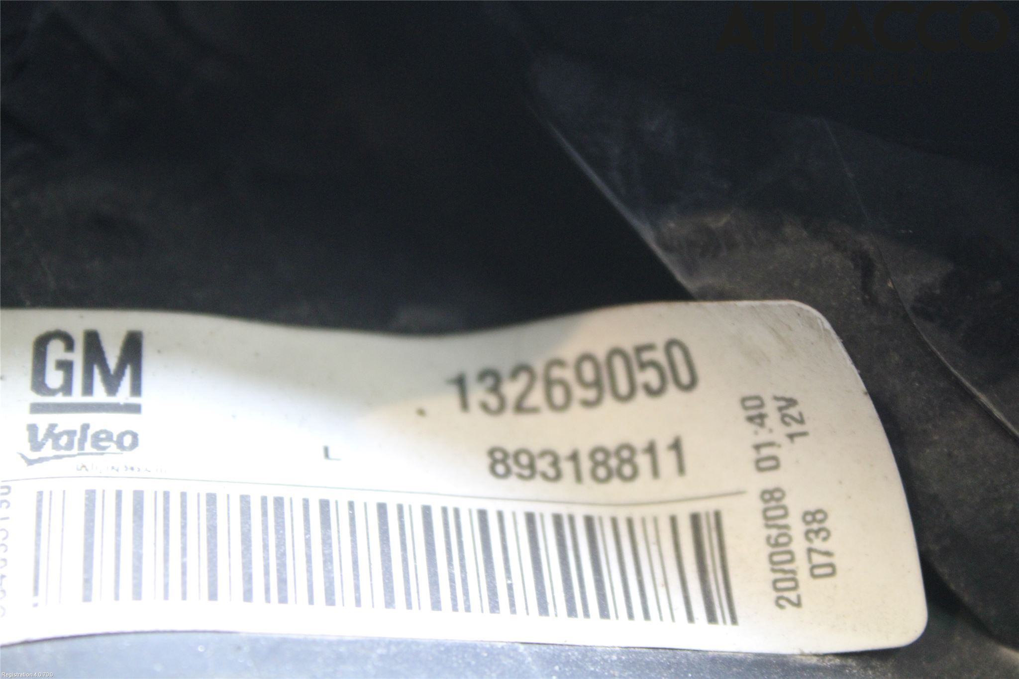 Opel CORSA D 07-14 Bakljus Vänster