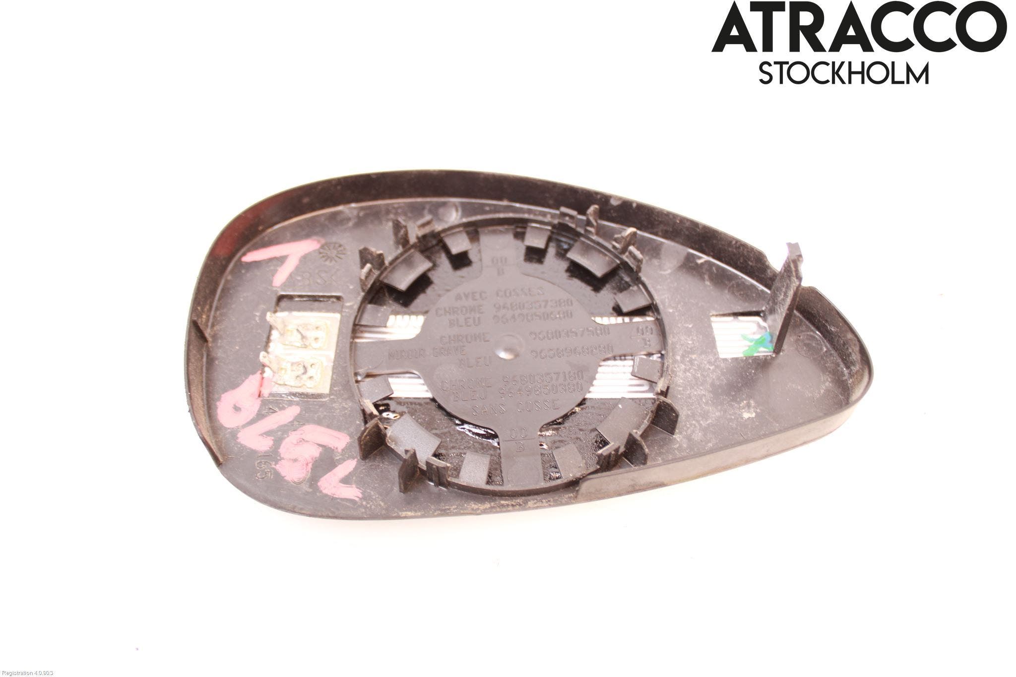 Citroen C4 I 05-10 Spegelglas Vä