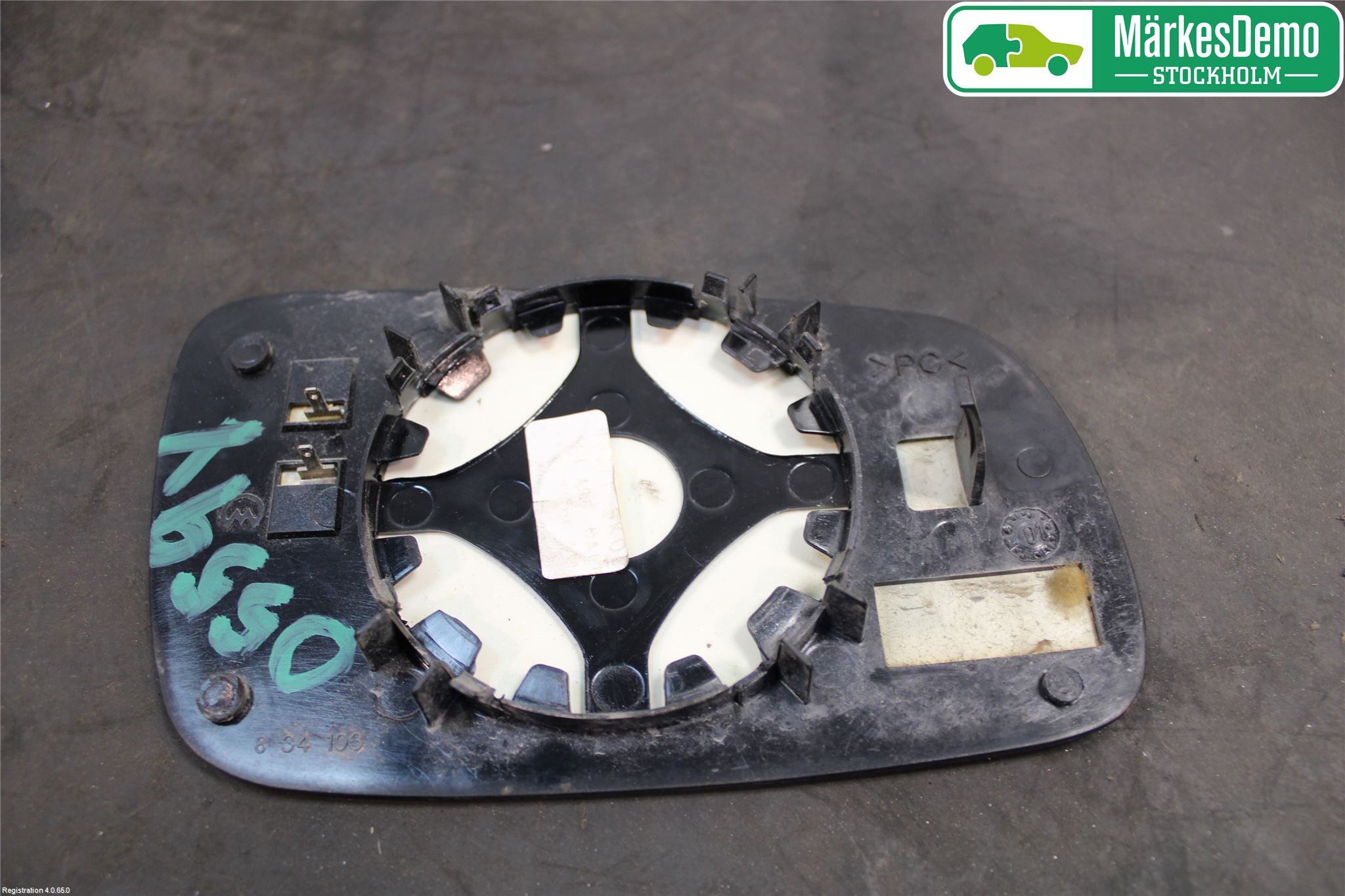 Citroen BERLINGO 08-18 Spegelglas Vä