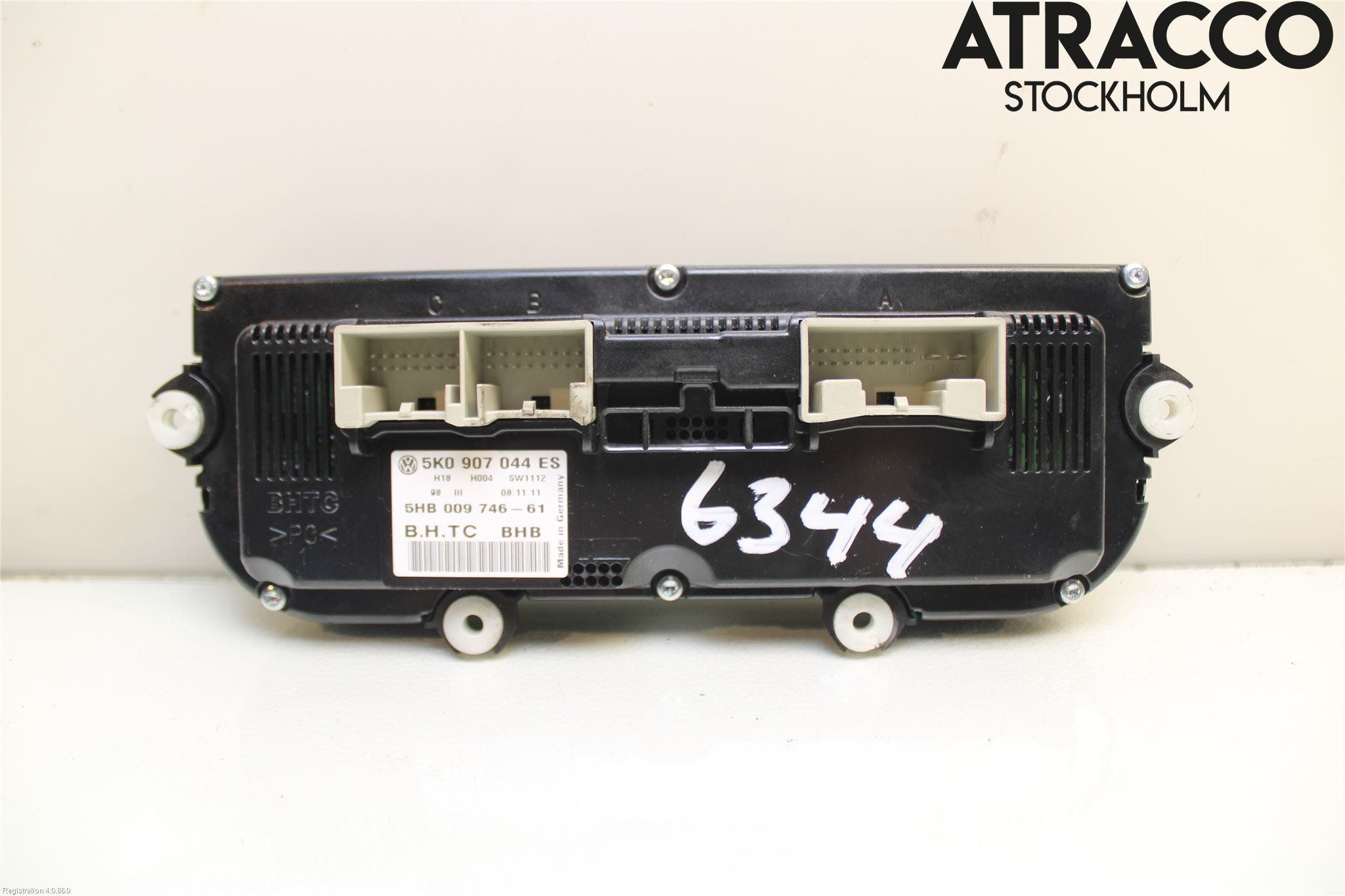 Volkswagen VW GOLF PLUS/CROSS GOLF 04-14 Ac Styrenhet Ac Manöveren