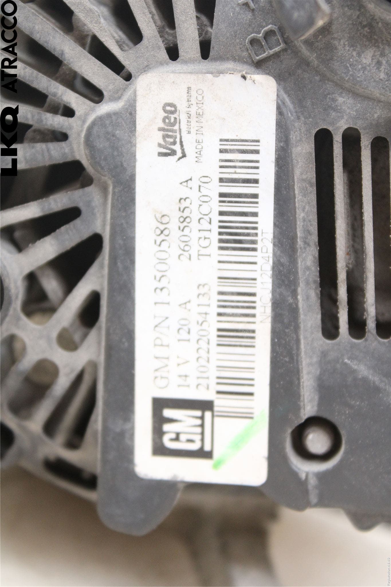 Opel ASTRA J 10-15 Generator