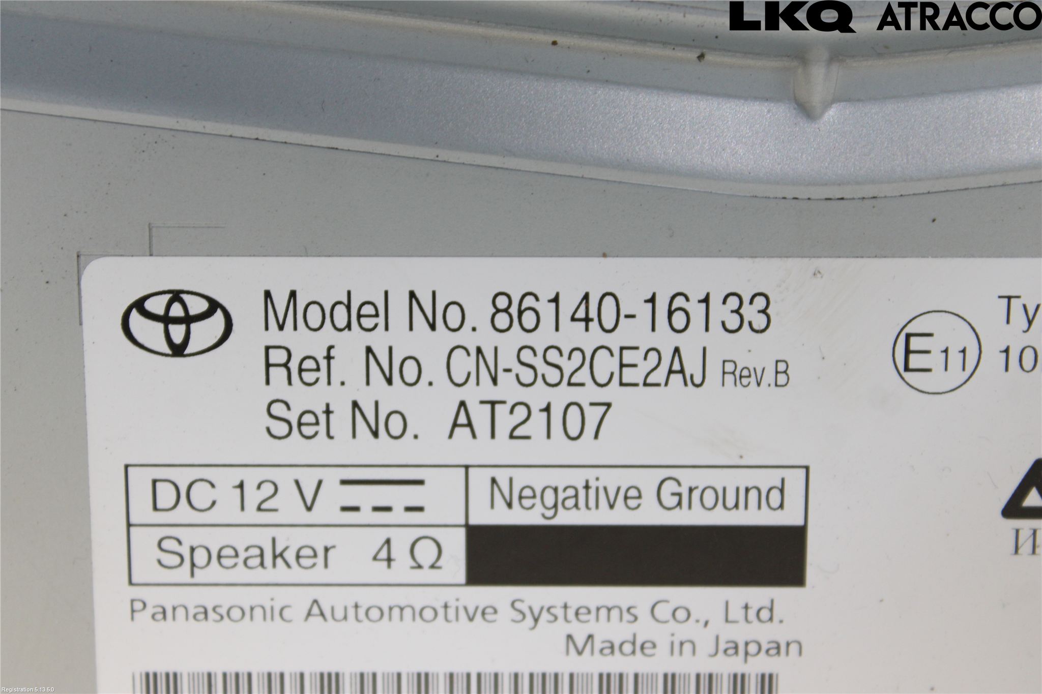 Toyota COROLLA CROSS XG10 22- Cd Radio - Multimediapanel