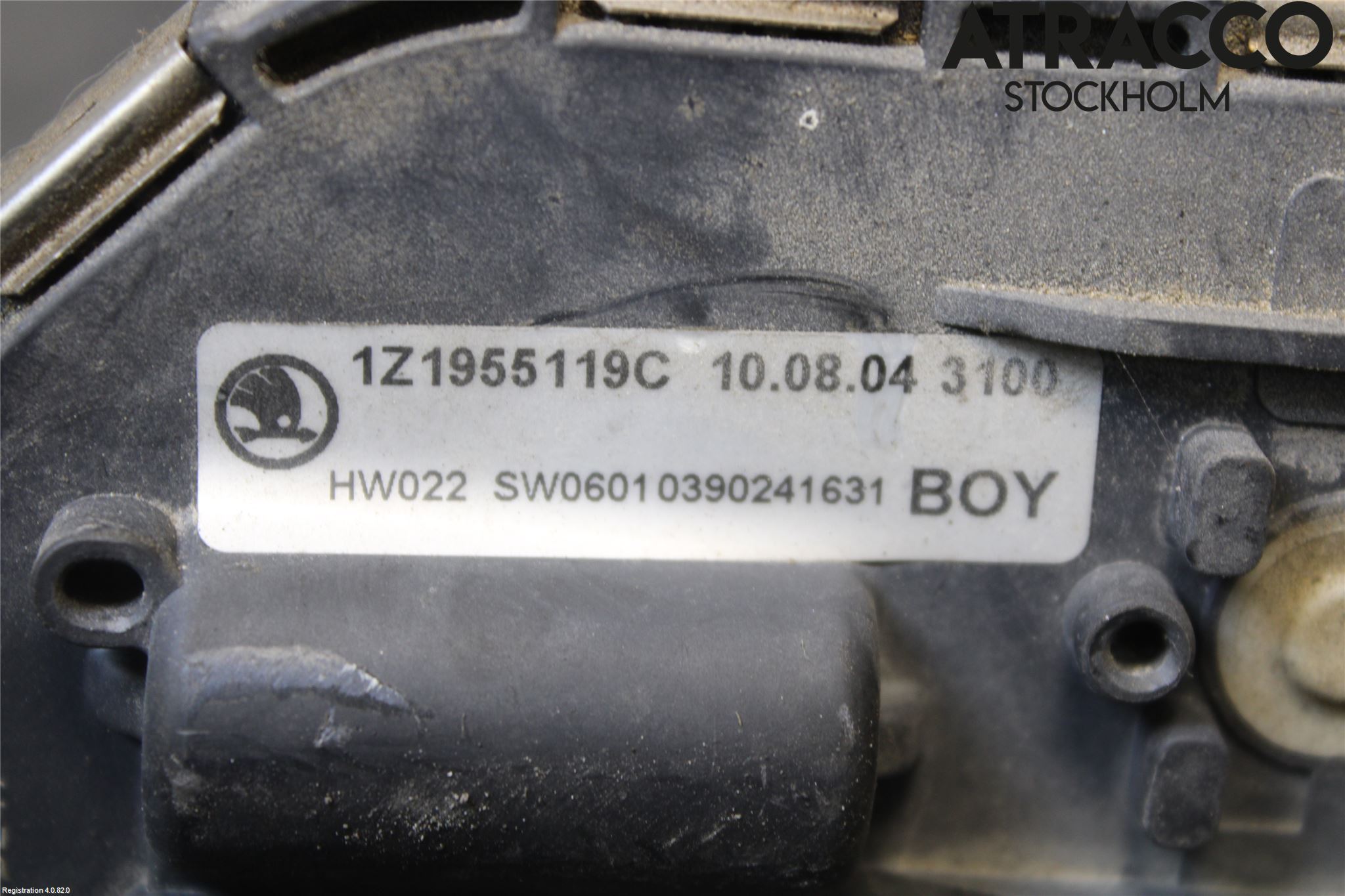 Skoda OCTAVIA (1Z) 05-13 Torkarmotor Vindruta