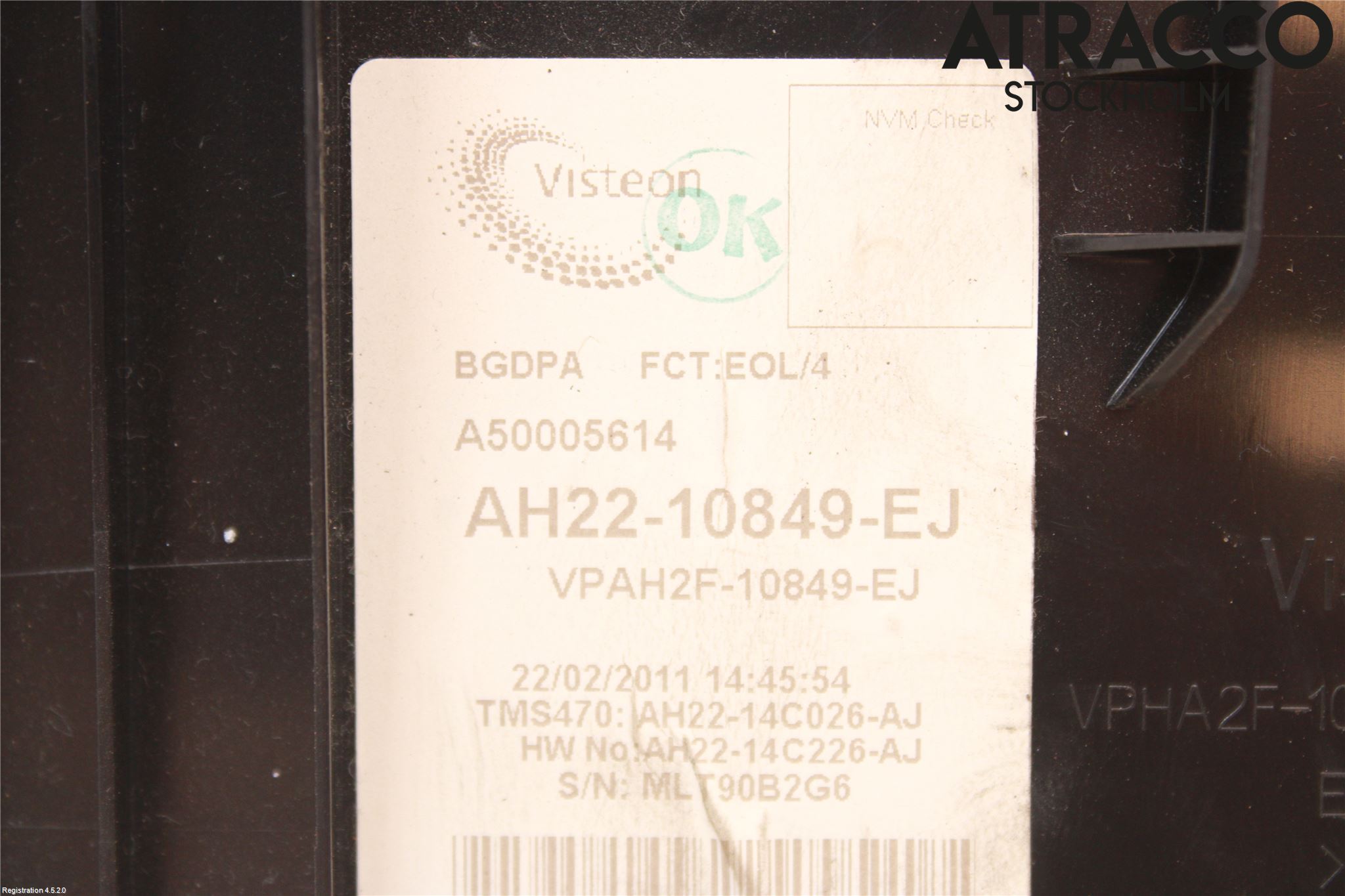 Landrover LAND ROVER DISCOVERY 4 10-16 Instrument Komb