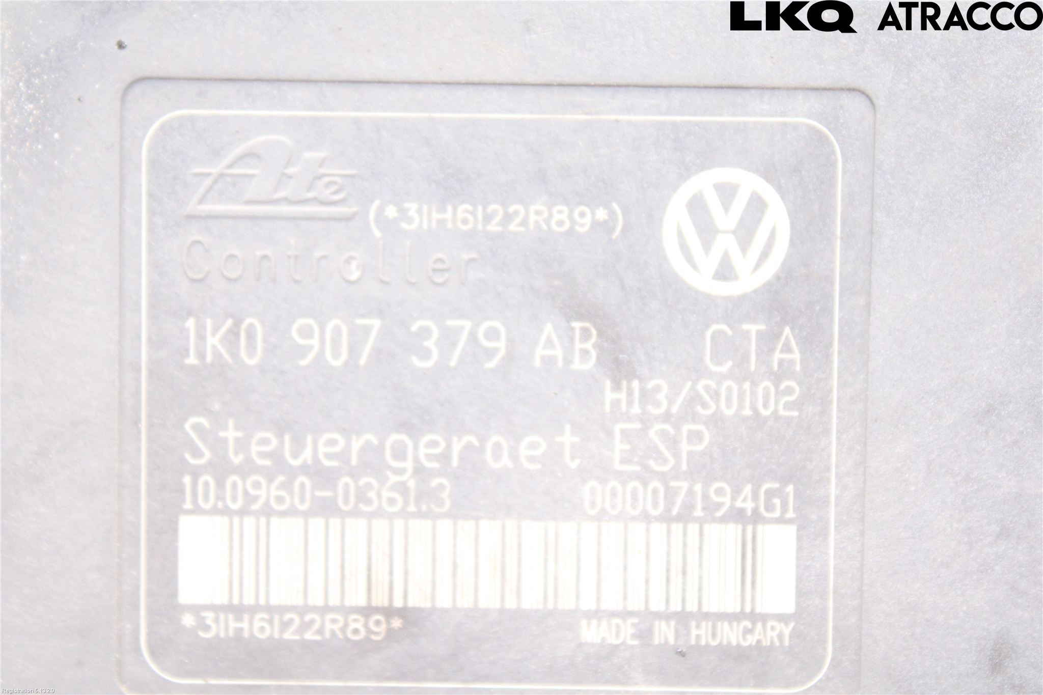 Skoda OCTAVIA (1Z) 05-13 Abs Hydraulaggregat