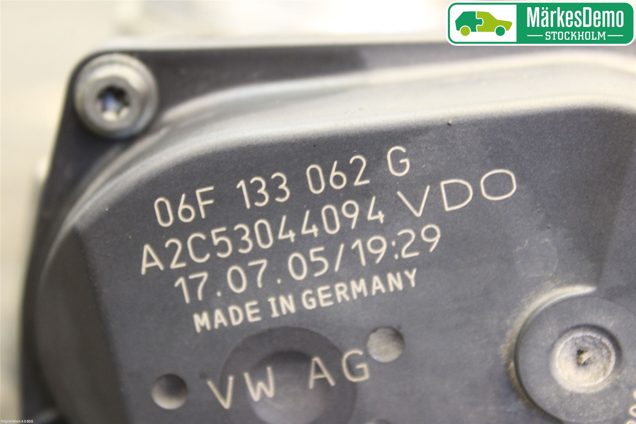 Volkswagen VW GOLF V 04-09 Injspjällhus