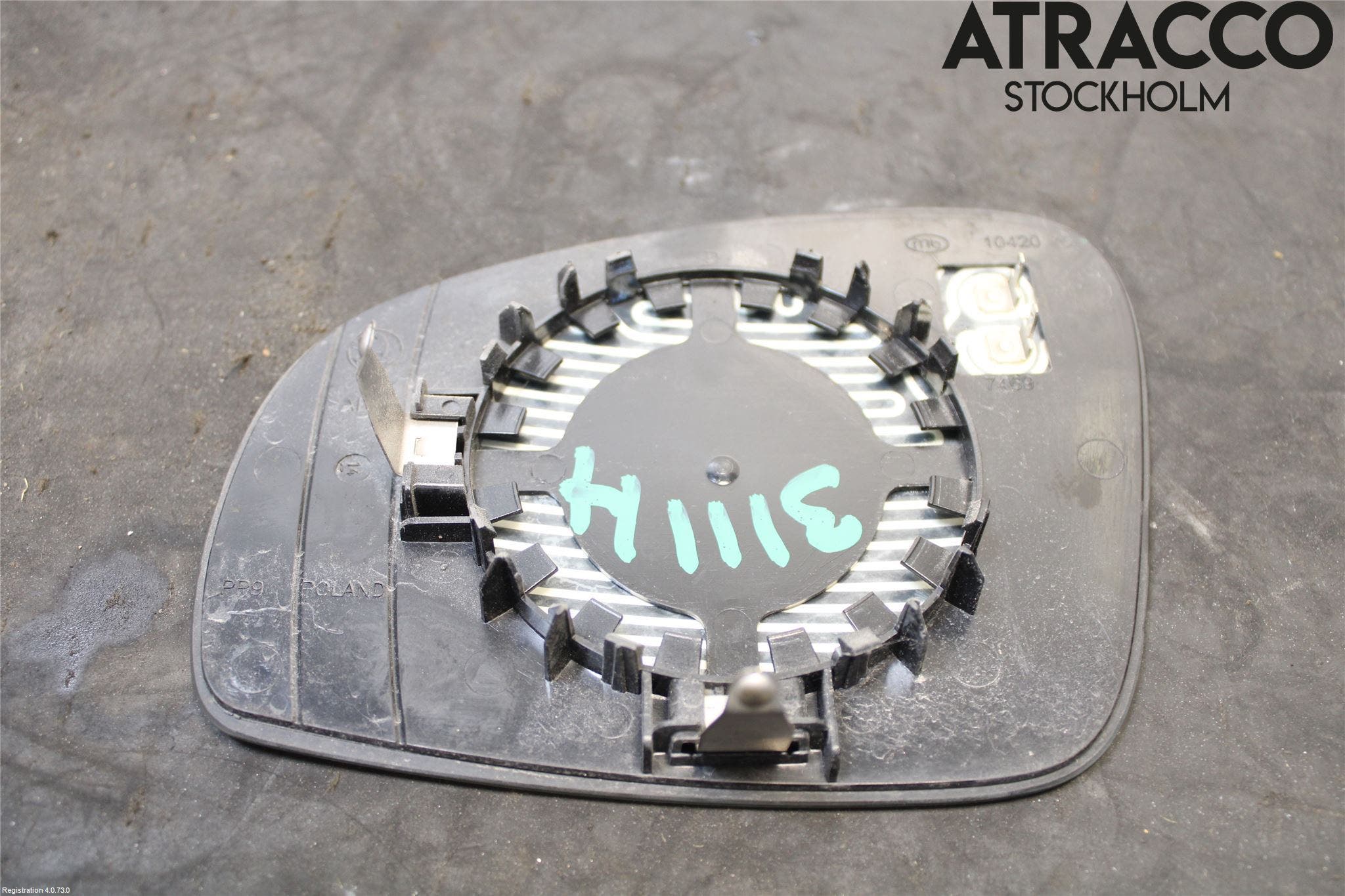 Skoda FABIA 07-14 Spegelglas Hö