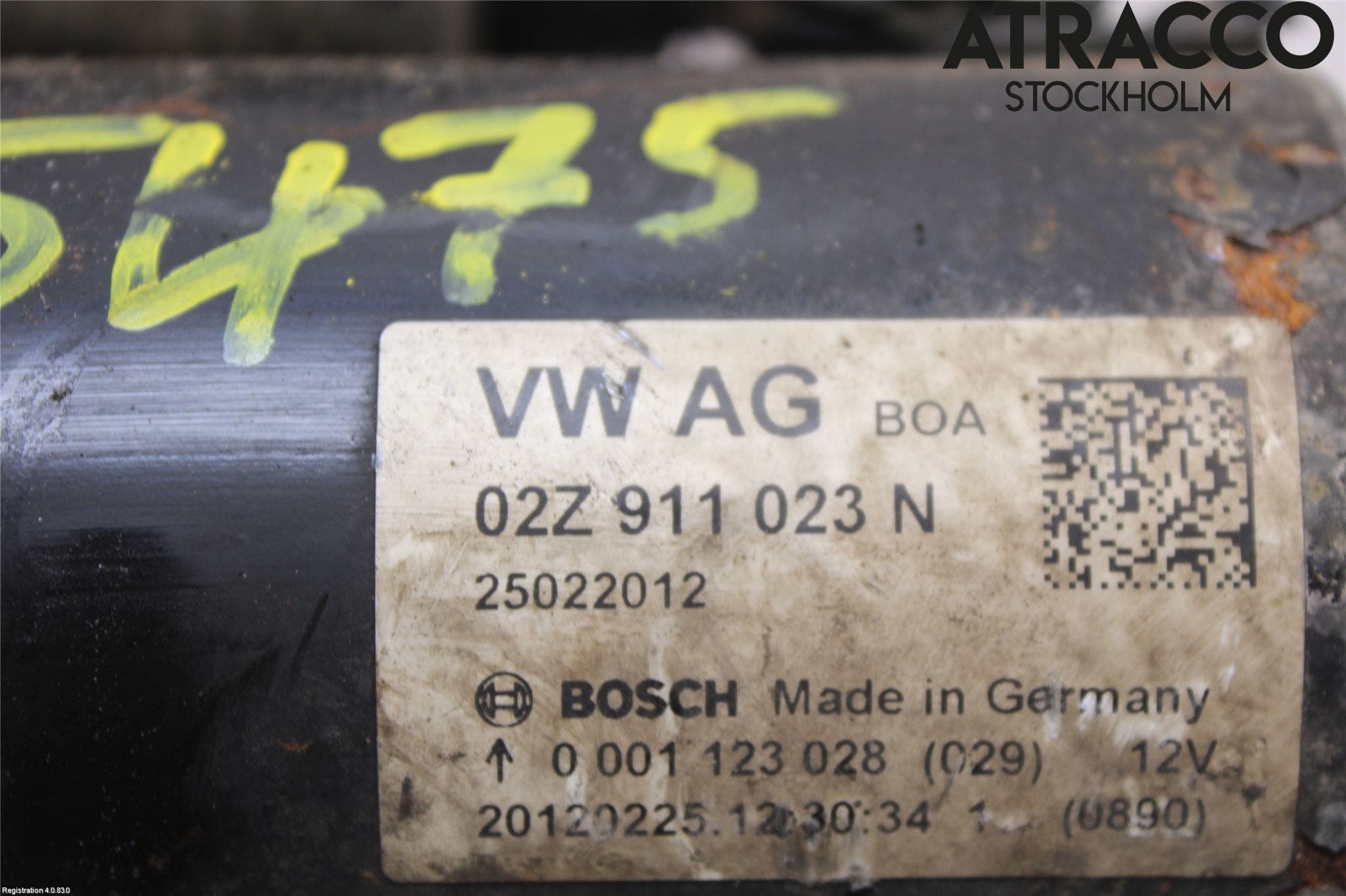 Skoda FABIA 07-14 Startmotor Diesel