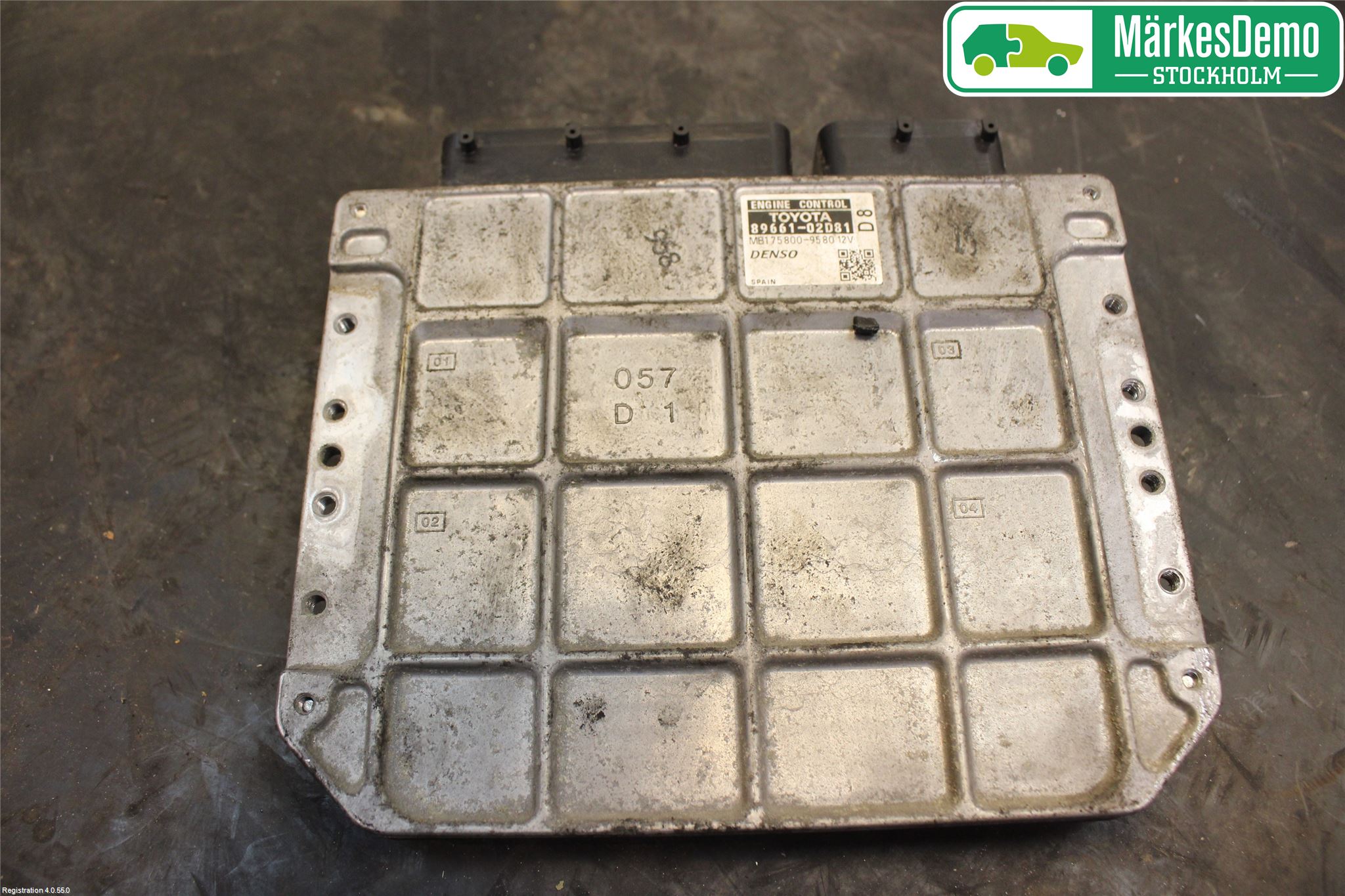 Toyota AURIS 07-09 Styrenhet Insprut Bensin