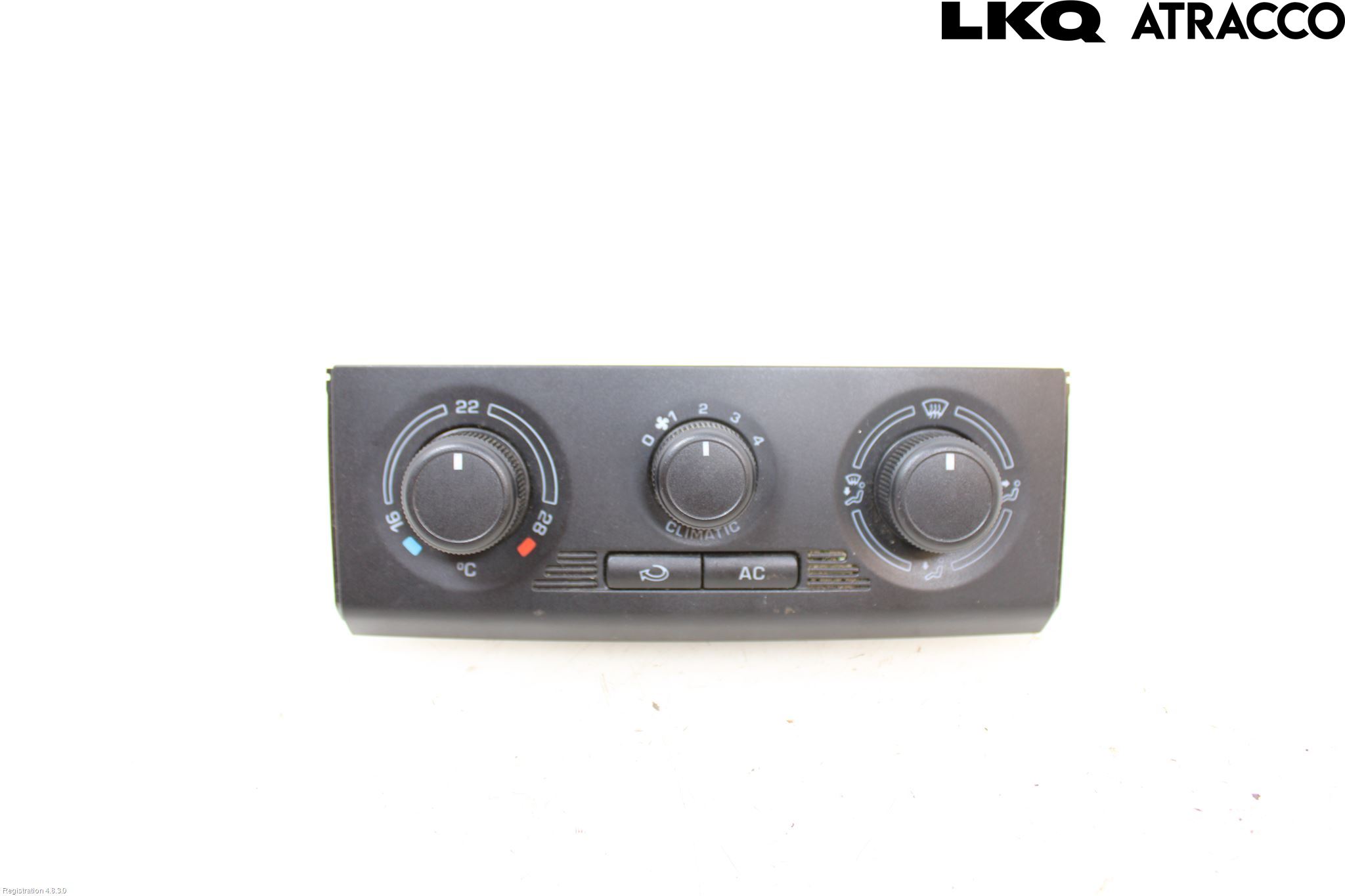 Skoda PRAKTIK Värmereglage