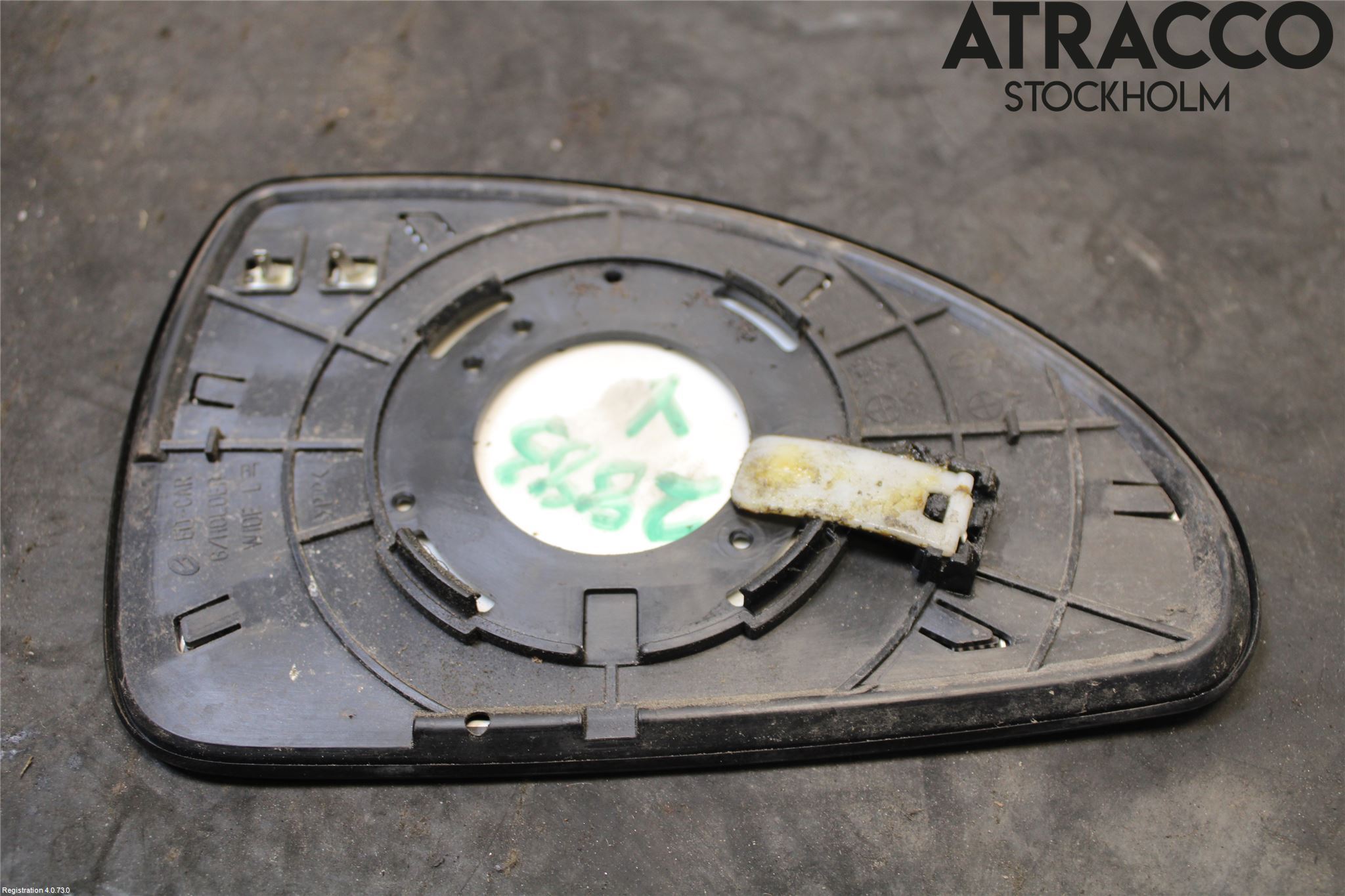 Kia CEED 06-12 Spegelglas Vä