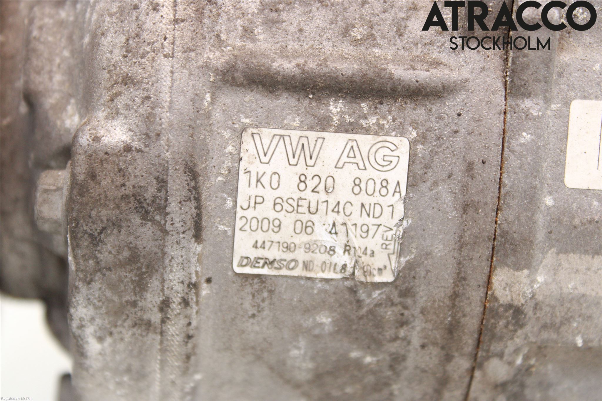 Volkswagen VW GOLF VI 09-13 Ac Kompressor