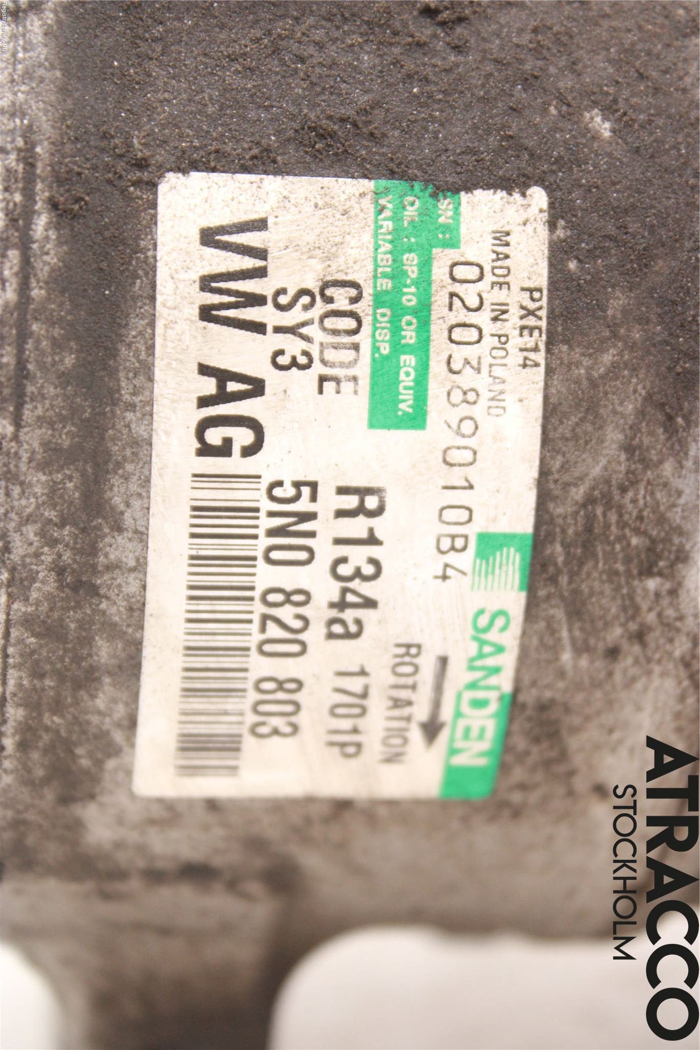 Volkswagen VW GOLF VI 09-13 Ac Kompressor