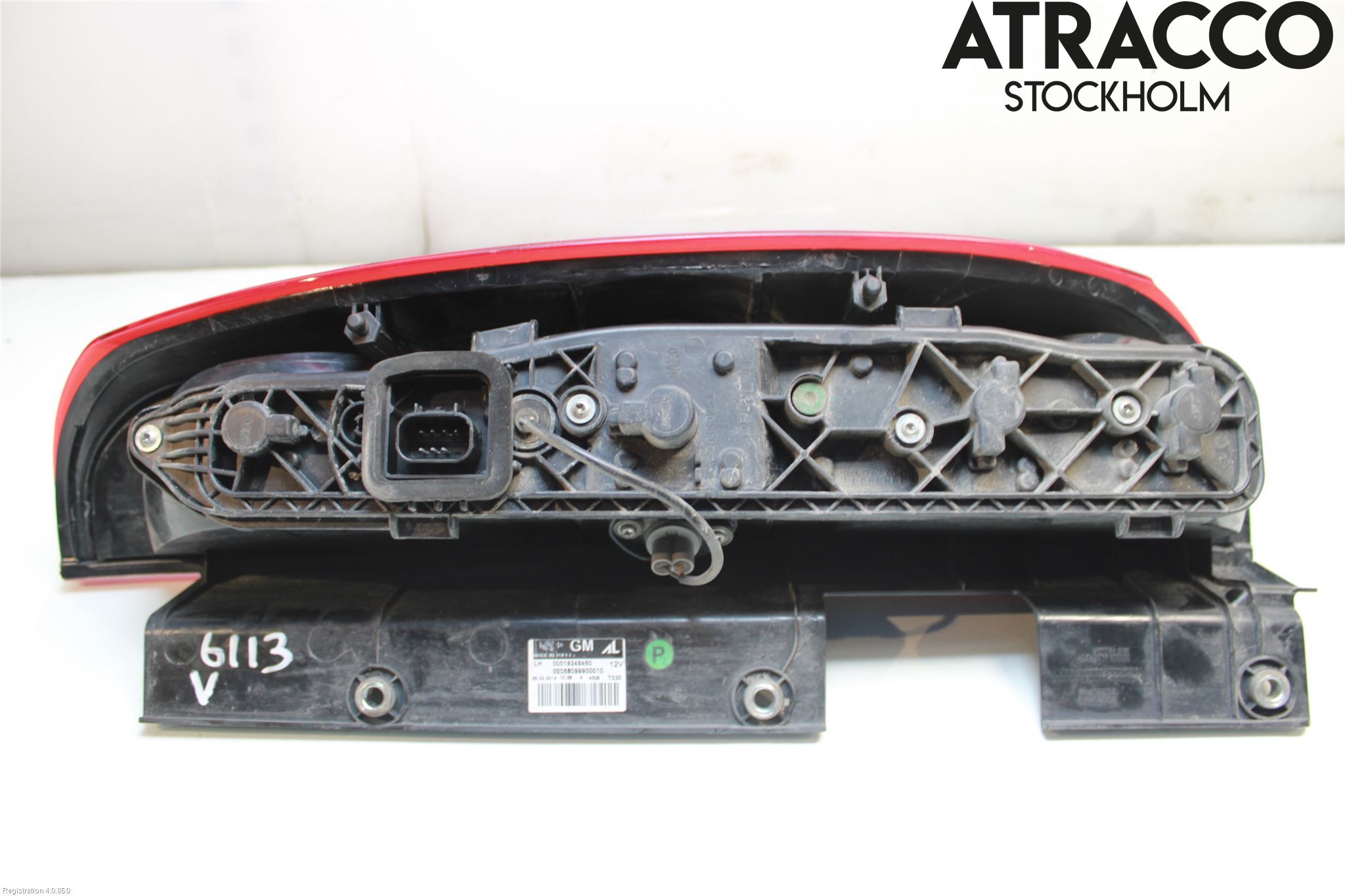 Opel COMBO D 12-18 Bakljus Vänster