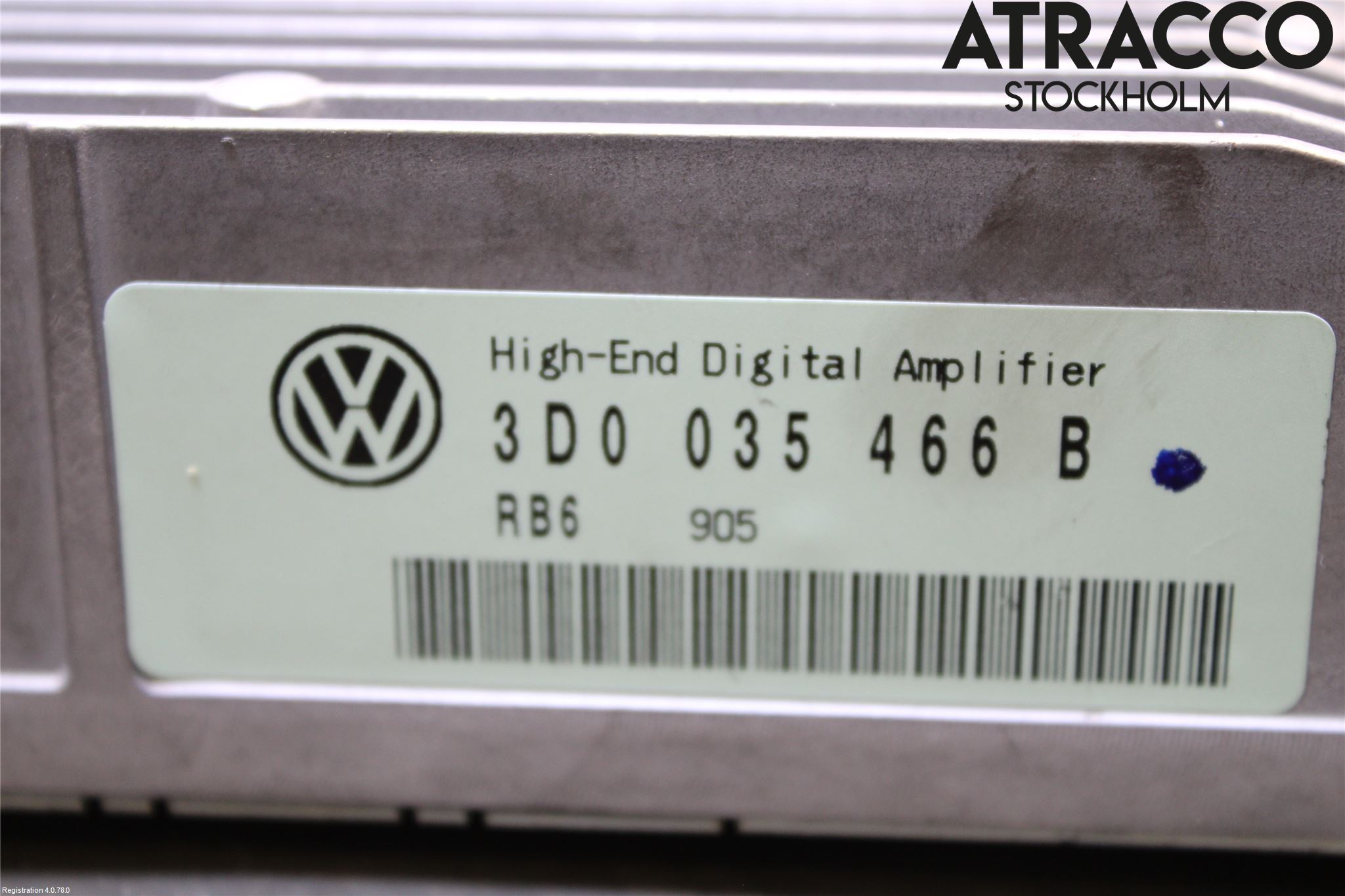 Volkswagen VW PHAETON Radio-Stereo Förstärkare